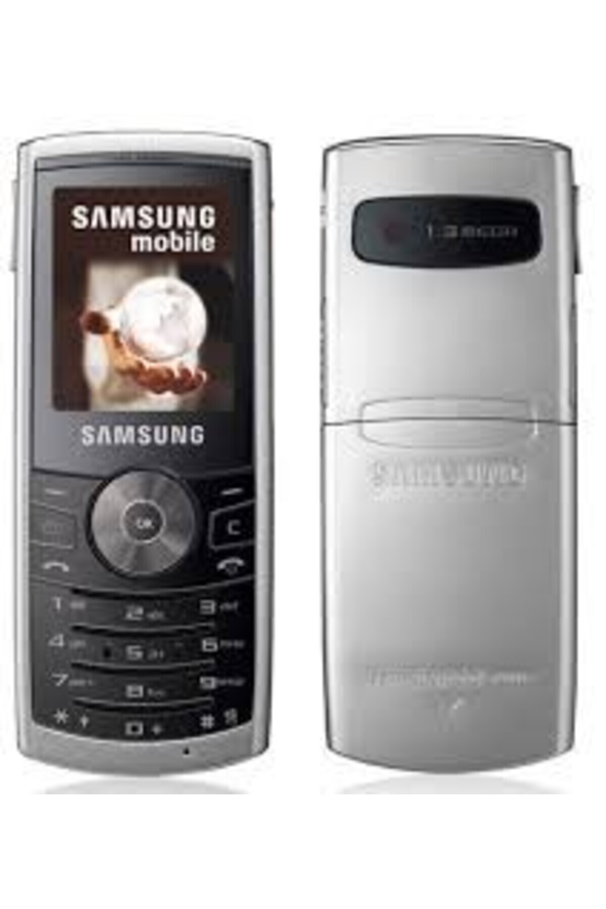 OEM Samsung SGH-J150 uyumlu Telefon Kasası (Gri)