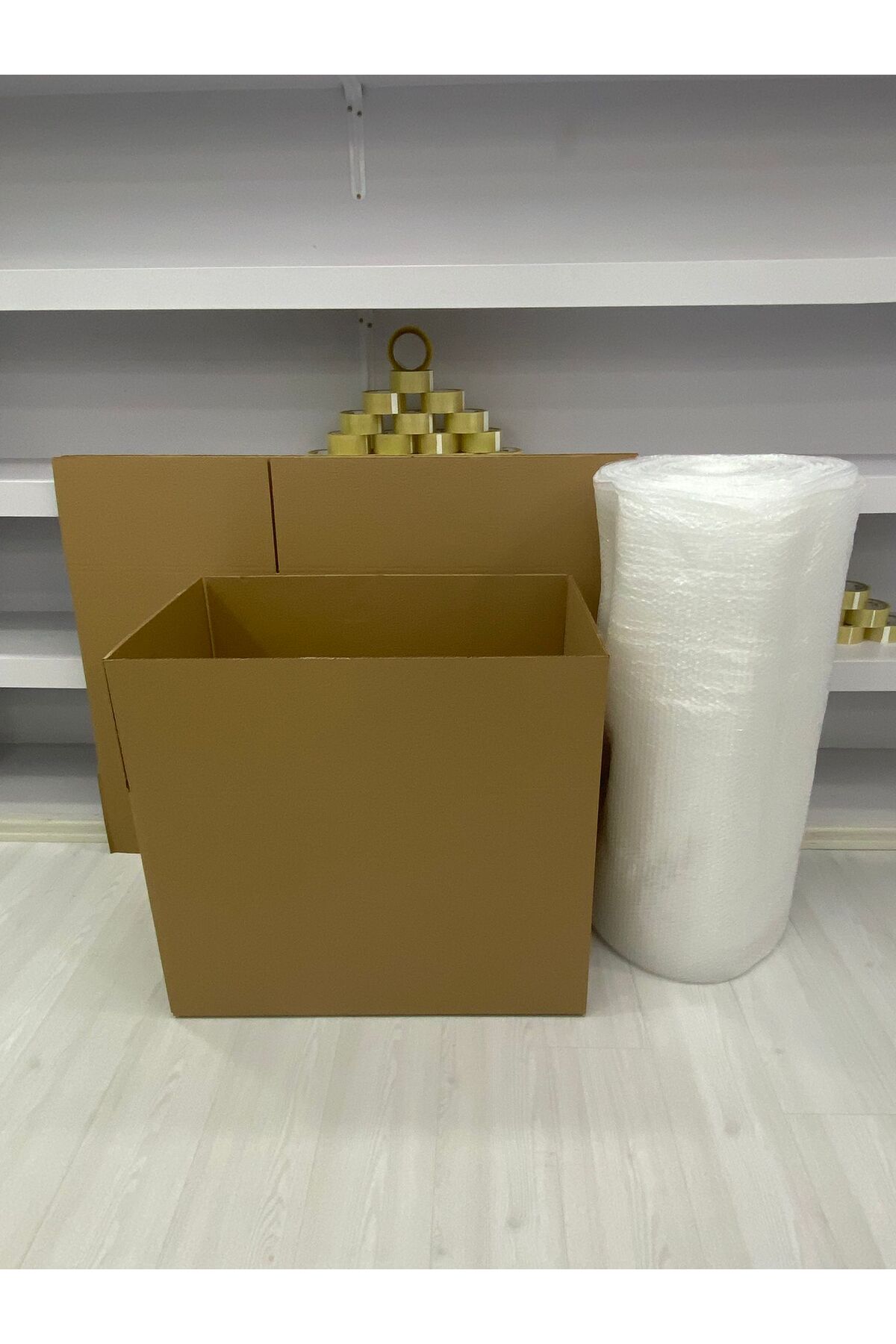 80x50x50 cm 5 Parcels, Large Size 5 Double Corrugated Parcels, Box, Empty Cardboard, Parcel