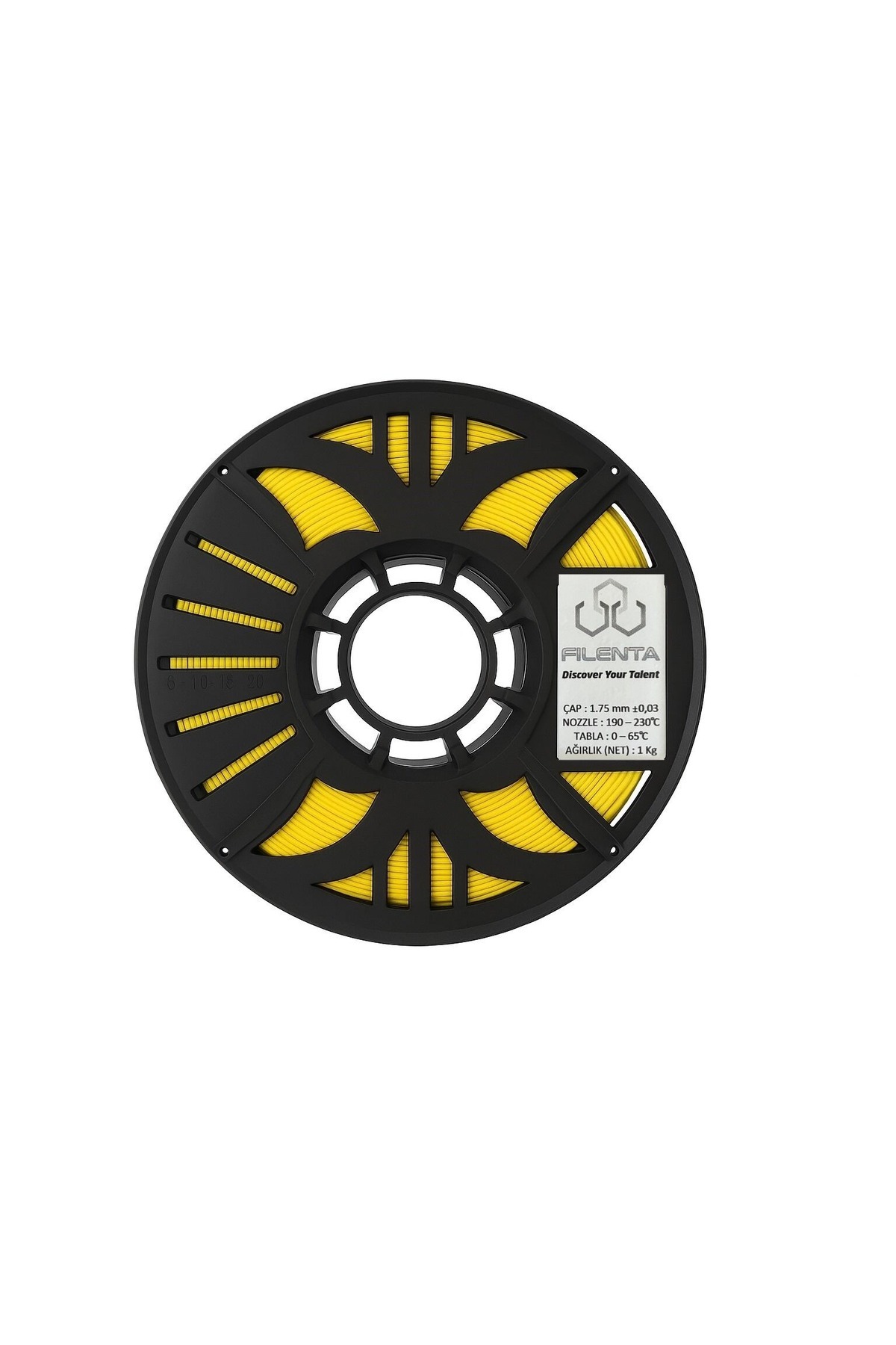 Filenta Sarı Hyper Pla Filament 1.75mm 1Kg