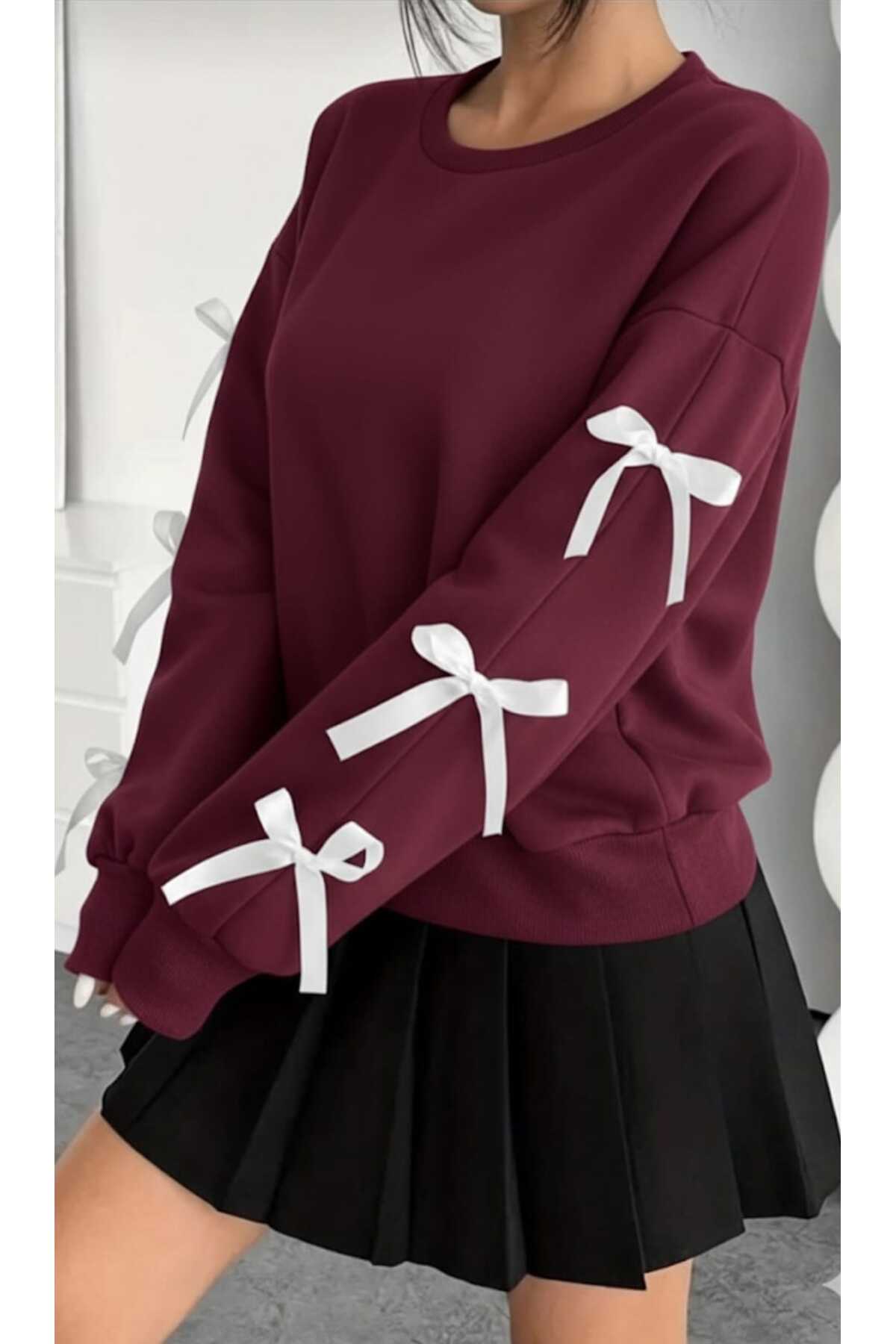 blackbonds  kurdale Bisiklet Yaka Sweatshirt şık modern