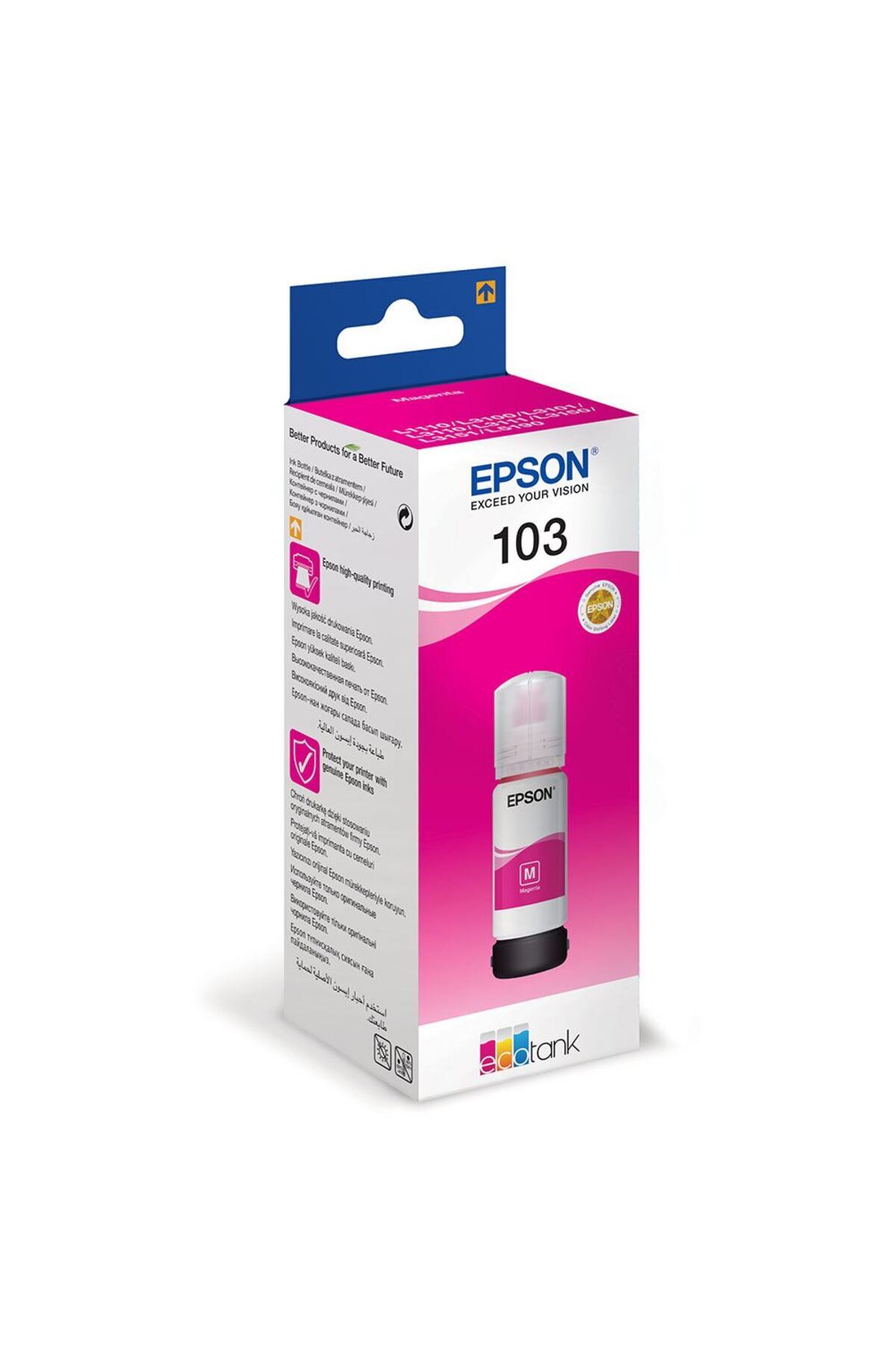 KARTEK BİLİŞİM ORJİNAL EPSON 103-KIRMIZI MÜREKKEP ŞİŞE