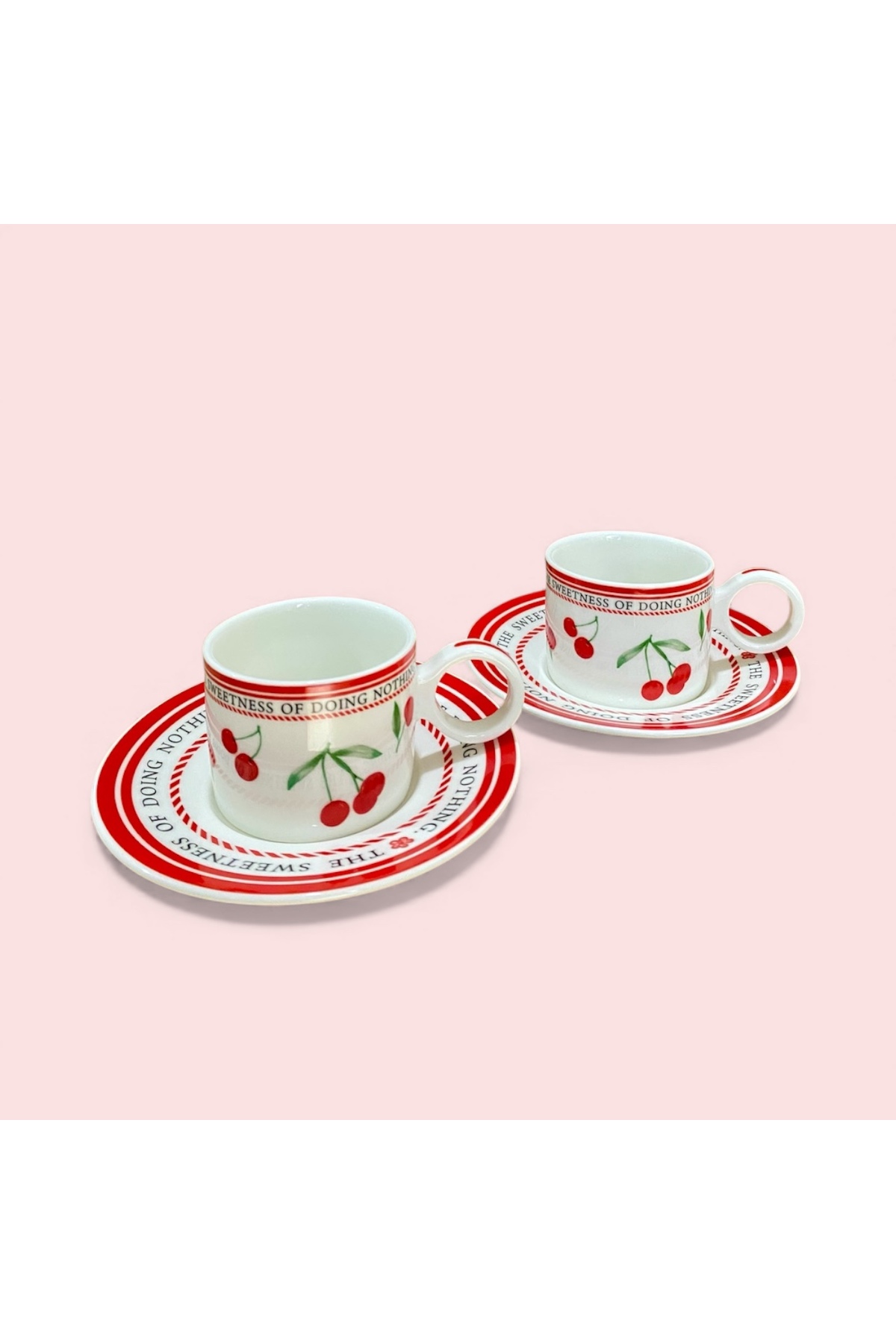 ELZEY HOME Porselen 2'li Vintage Desenli Kahve Fincan Seti - Fiyatı ...