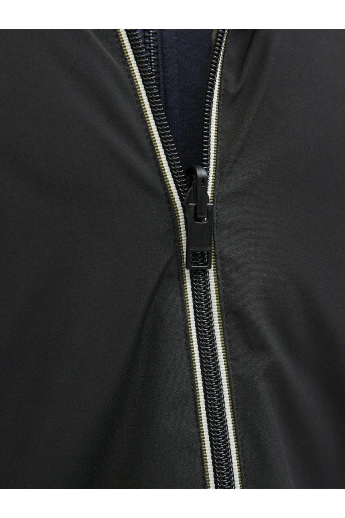 کت مردانه راسته آستین استاندارد | جک اند جونز Jack & Jones 12279443-Black - تصویر 8