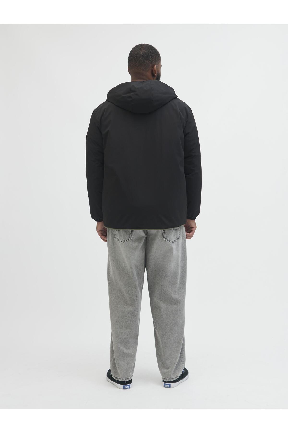 کت مردانه راسته آستین استاندارد | جک اند جونز Jack & Jones 12279443-Black - تصویر 6