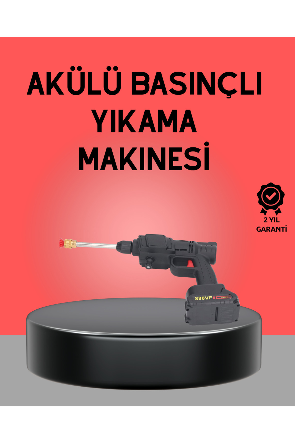 ZERO LAND MTXDPN Akülü Basınçlı Yıkama Tabancası 450PSI Su (205426) Püskürtme Makinesi