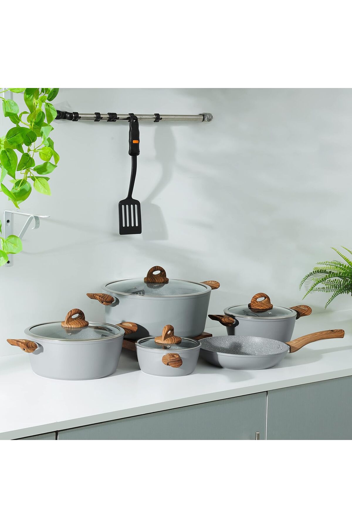 DELCASA Chef Master 10-Piece Cookware Set- DC2284