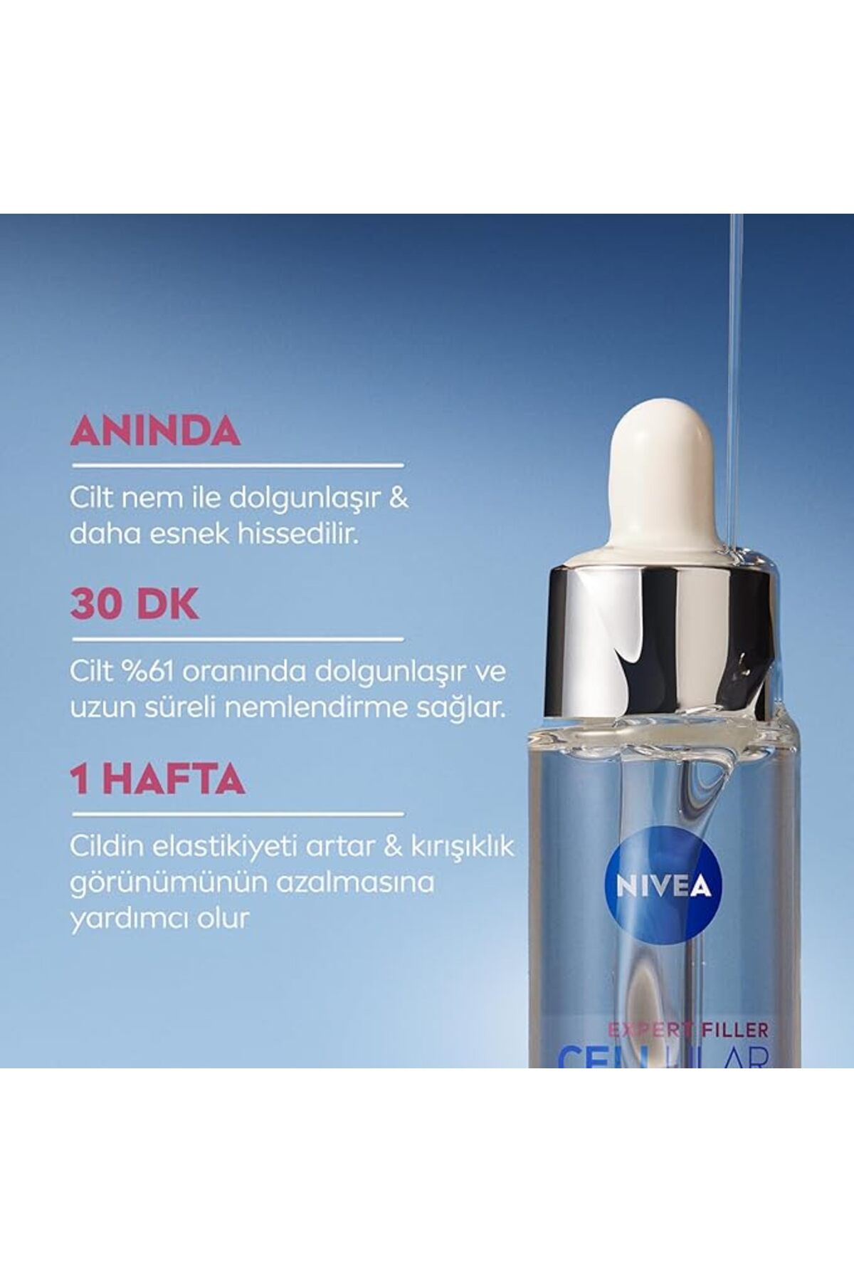 Cellular Expert Filler Hyaluronik Asit Dolgunlaştırıcı Serum 30ml — 23231943 — تصویر 3 از 3