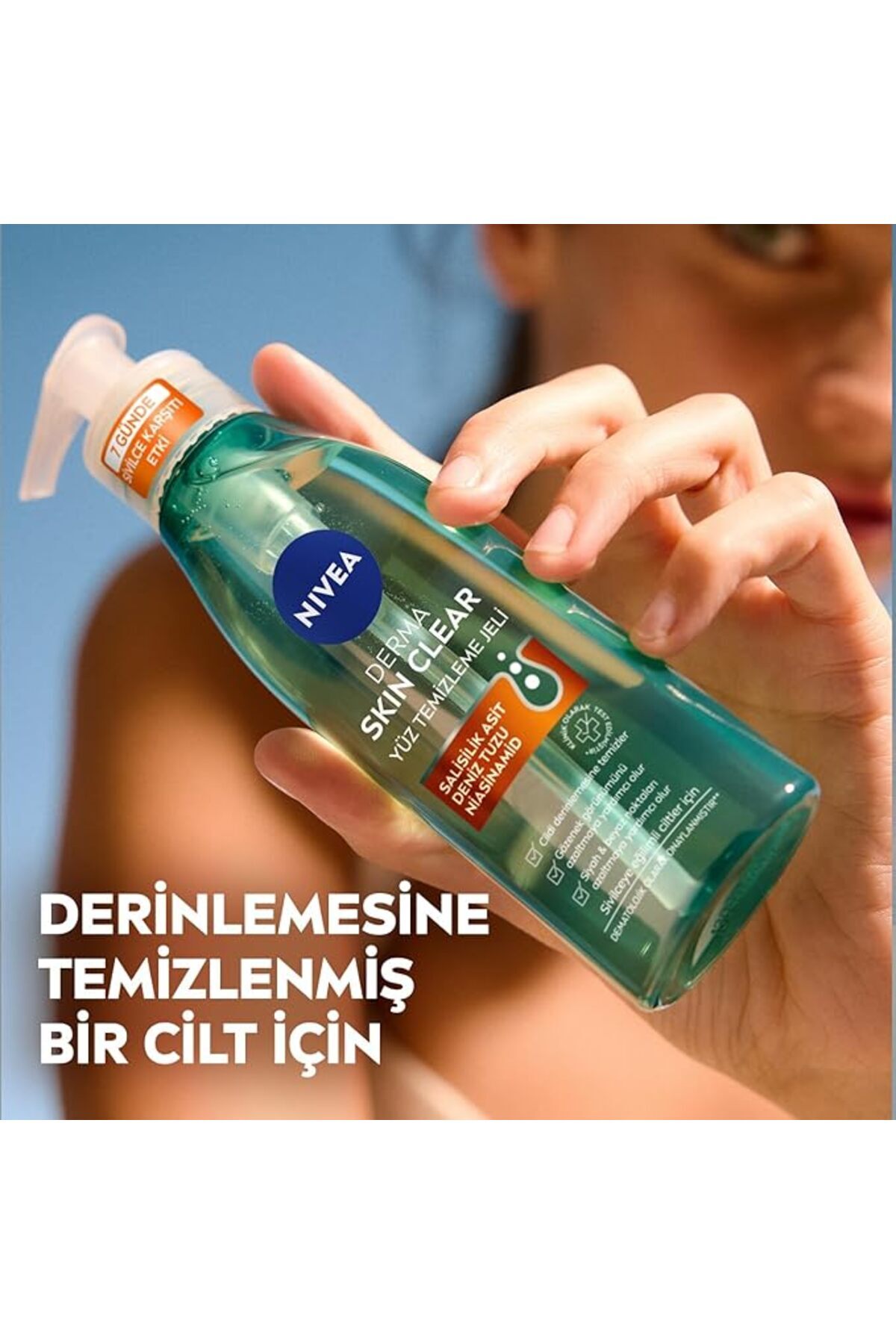 NIVEA Derma Skin Clear Karşıtı Yüz Temizleme Jeli 150ml