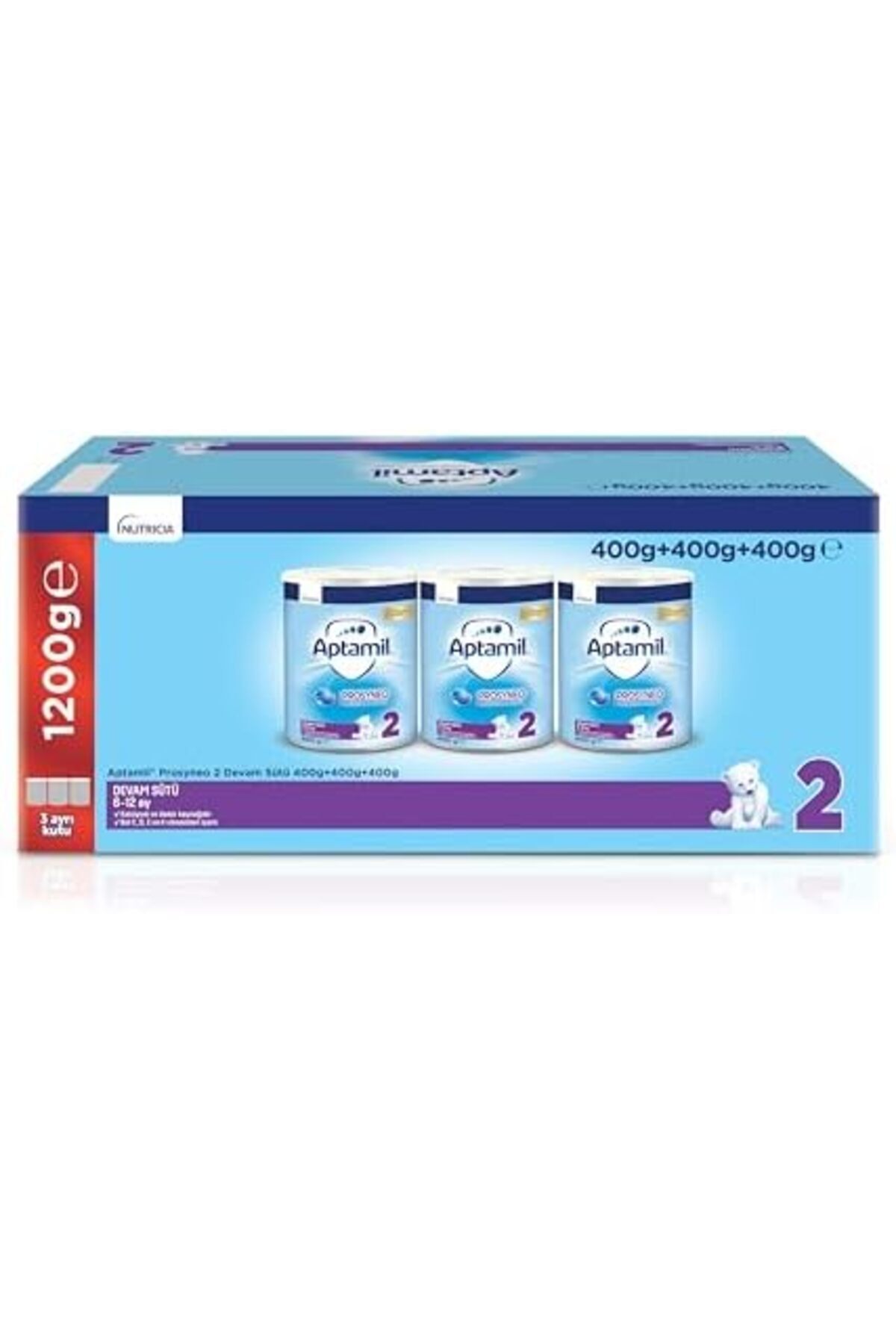 STOREMAX Aptamil Prosyneo 2, 3X400GR, Mega Boy Bebek Maması 1175735