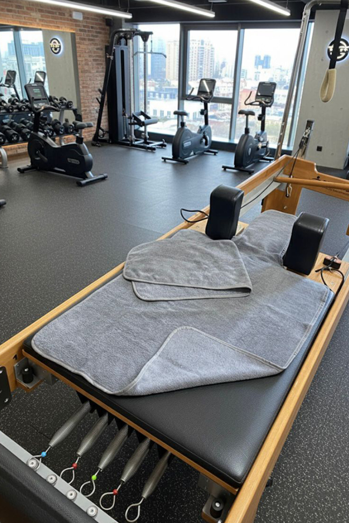 HRN Textile Reformer Yoga Havlusu & 30x90 Sporcu Havlusu Seti – Kaymaz, Hızlı Kuruyan Premium Havlu Seti