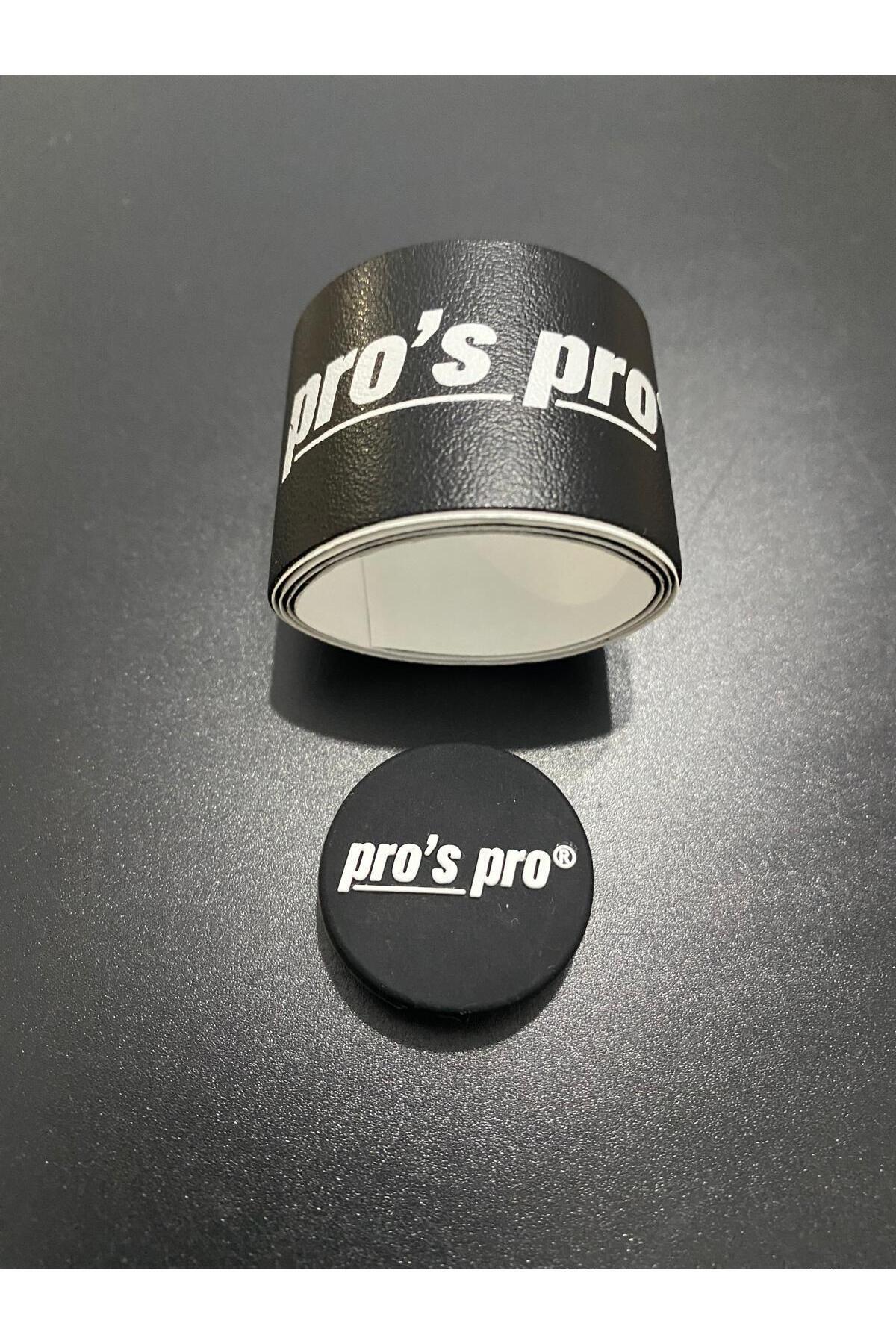 Pro's Pro TENİS RAKET KAFA KORUYCU BANT 40 CM 1 adet / P harfli titreşim önleyici 1 adet