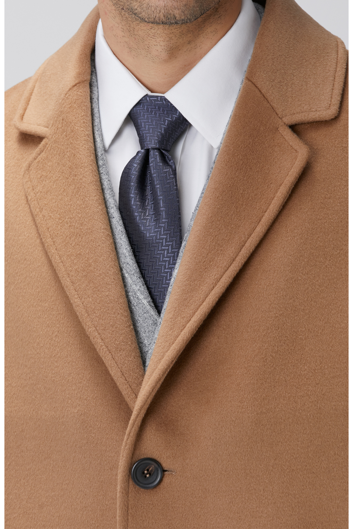 Network  Limited Camel Yün Palto - Görsel 6
