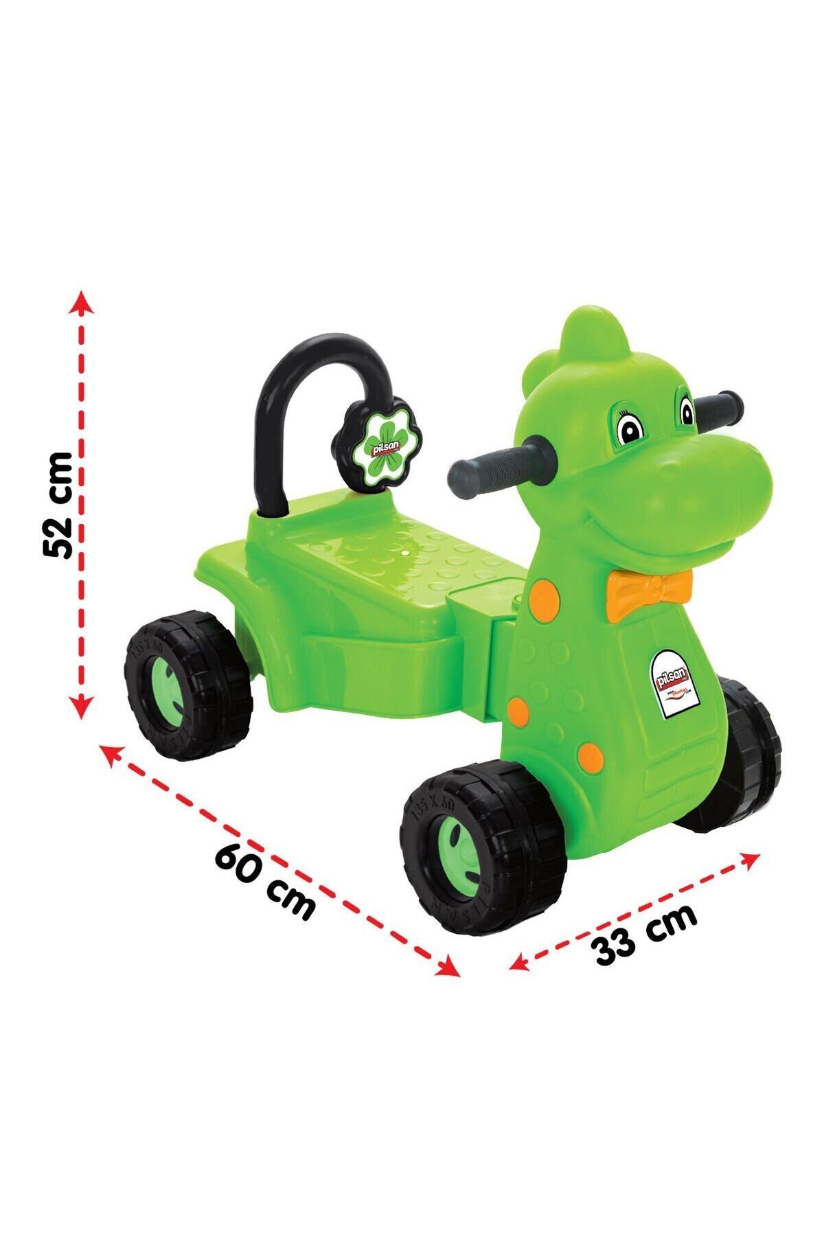 PİLSAN 07 309 Dinozor Car Dönüşebilen Işıklı Sesli Otomatik Sürüşlü Eğlenceli Oyuncak Araba fotoğrafı 2 (önizleme)