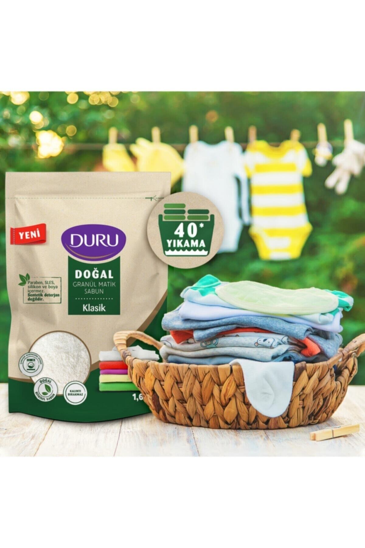 Duru Doğal Kaynaklı Granül Matik Sabun Klasik 1600 g fotoğrafı 2 (önizleme)