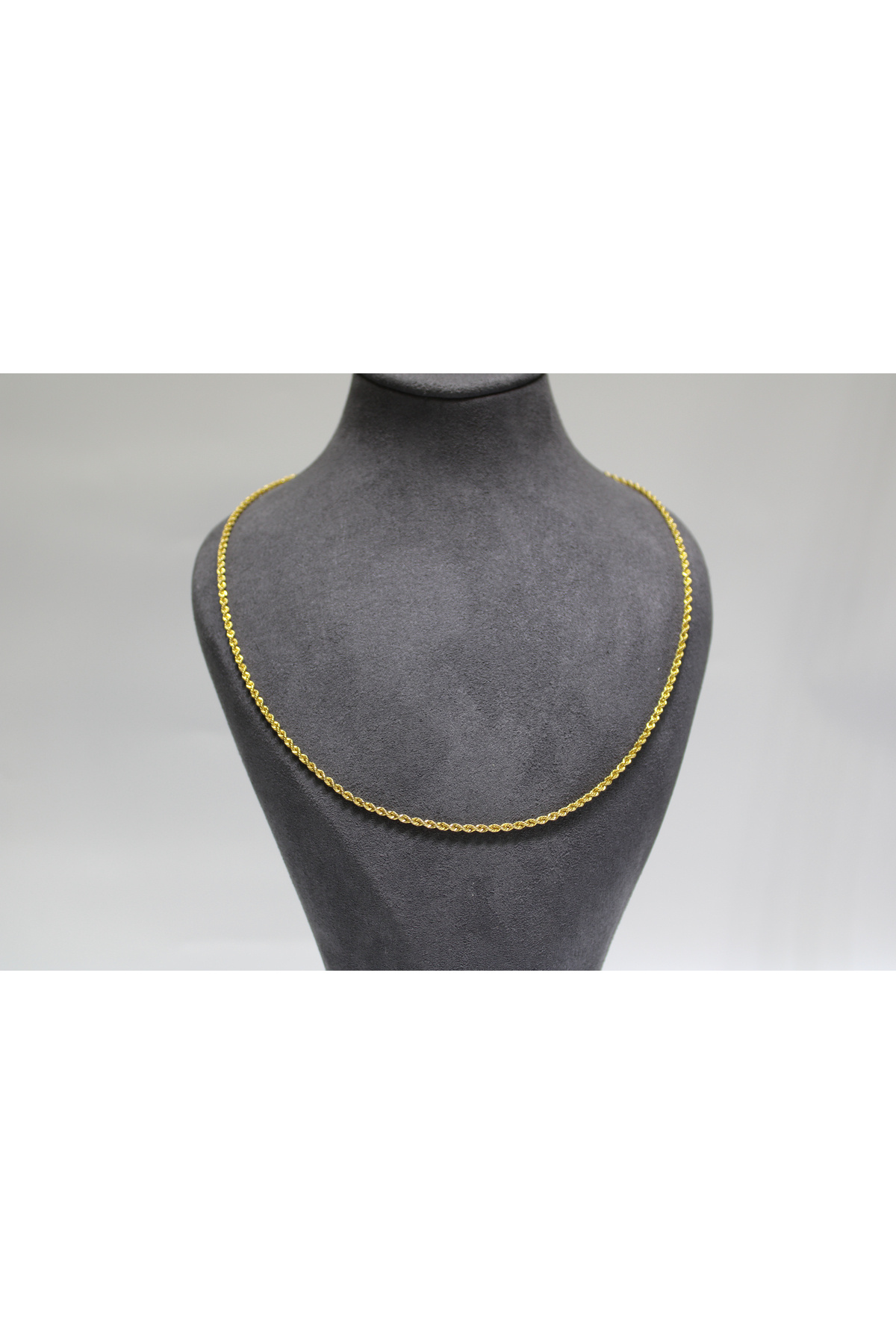 REDMOON GOLD 14 Ayar Altın Halat Modeli Zincir Kolye 3.60 GR 60 cm