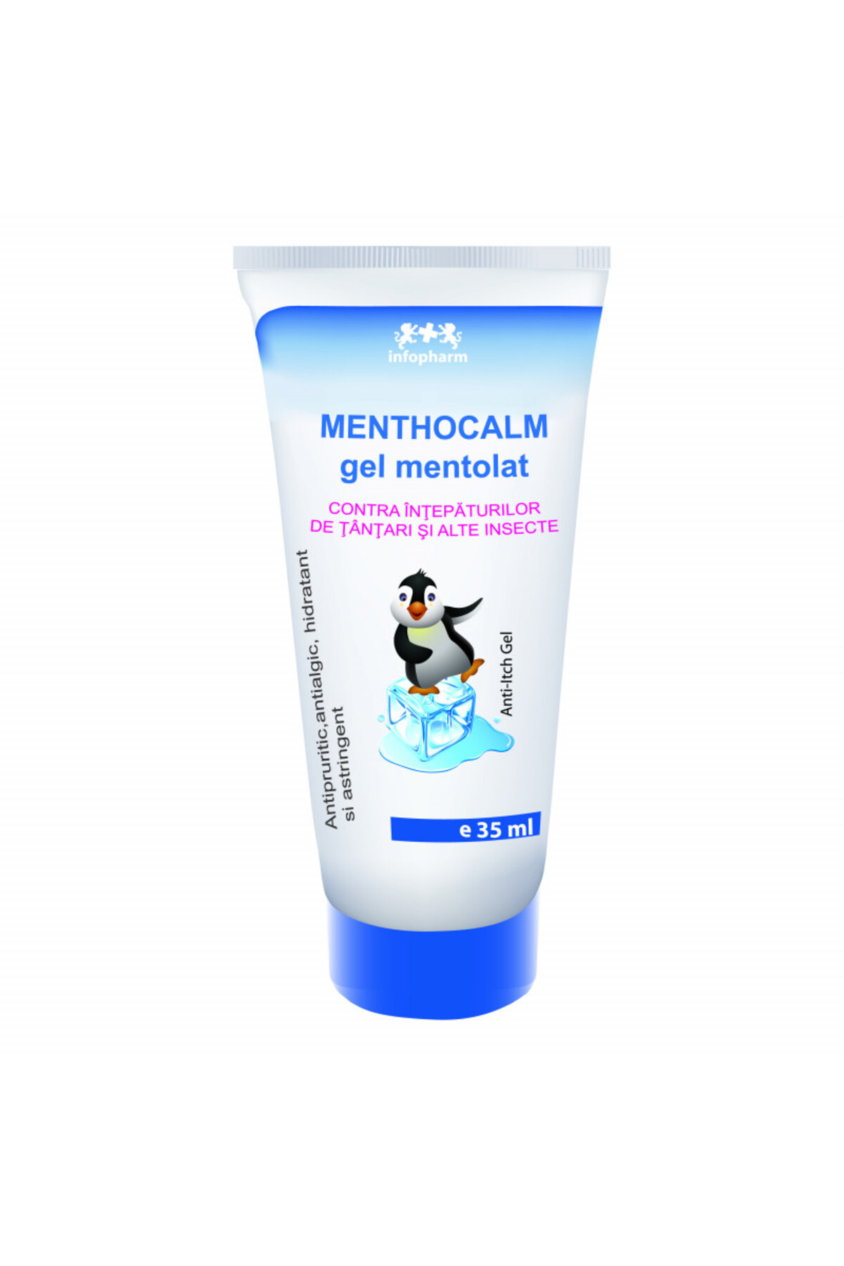 infopharm Menthocalm - Ментолов гел за ухапвания от комари (35 мл)
