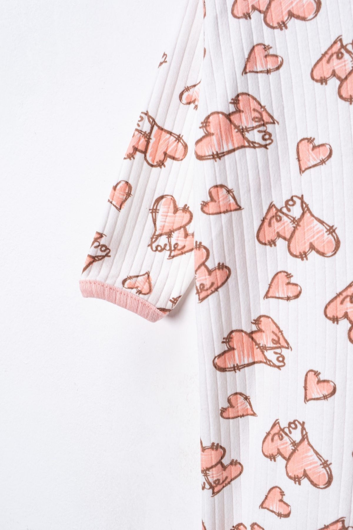 ENİA BABY Kız Bebek 3 Adet %100 Pamuklu Patikli Tulum Seti 3-6-9 Ay fotoğrafı 5 (önizleme)