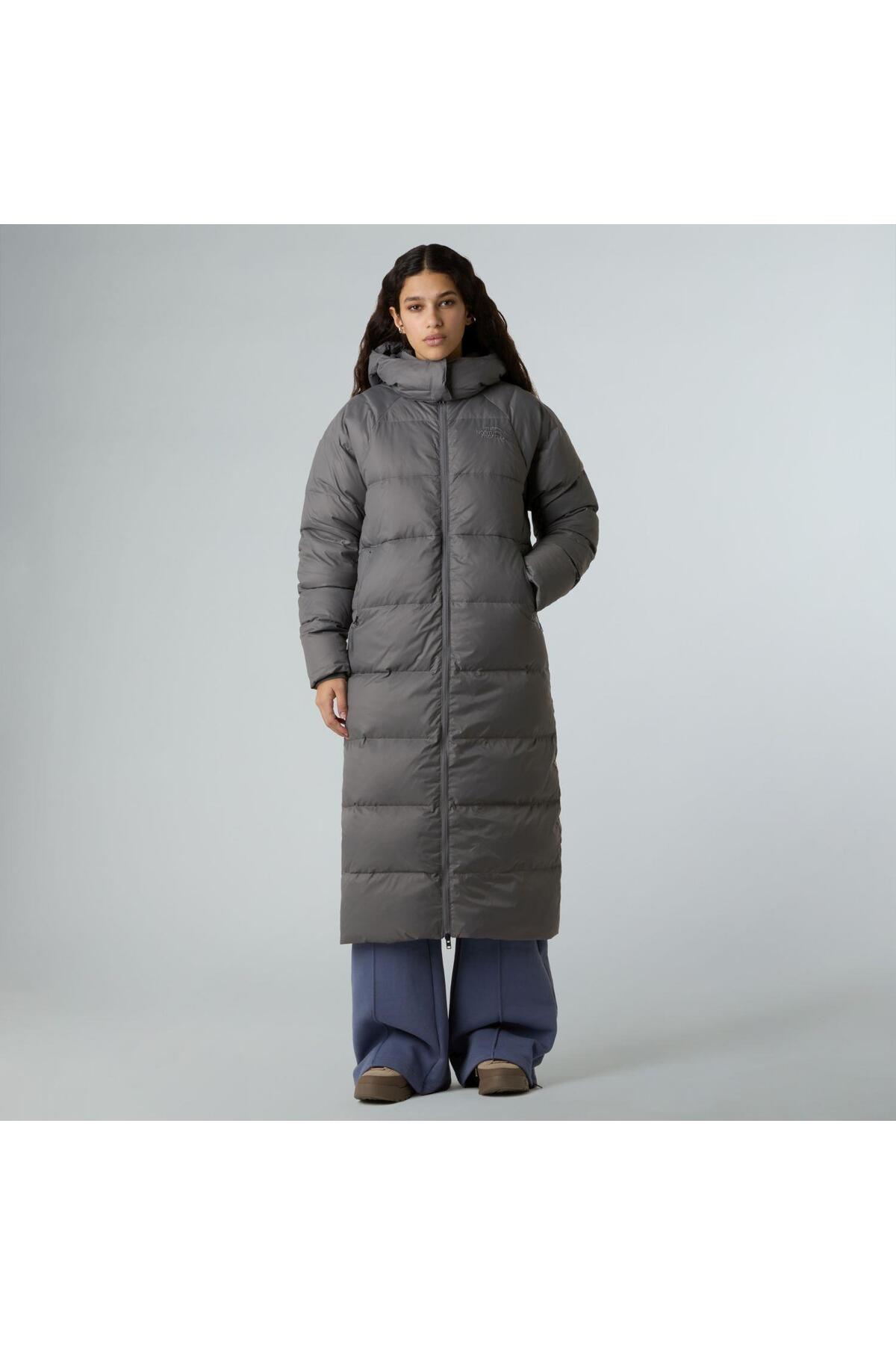 The North Face Kadın Hydrenalite City Uzun Kaz Tüyü Kapüşonlu