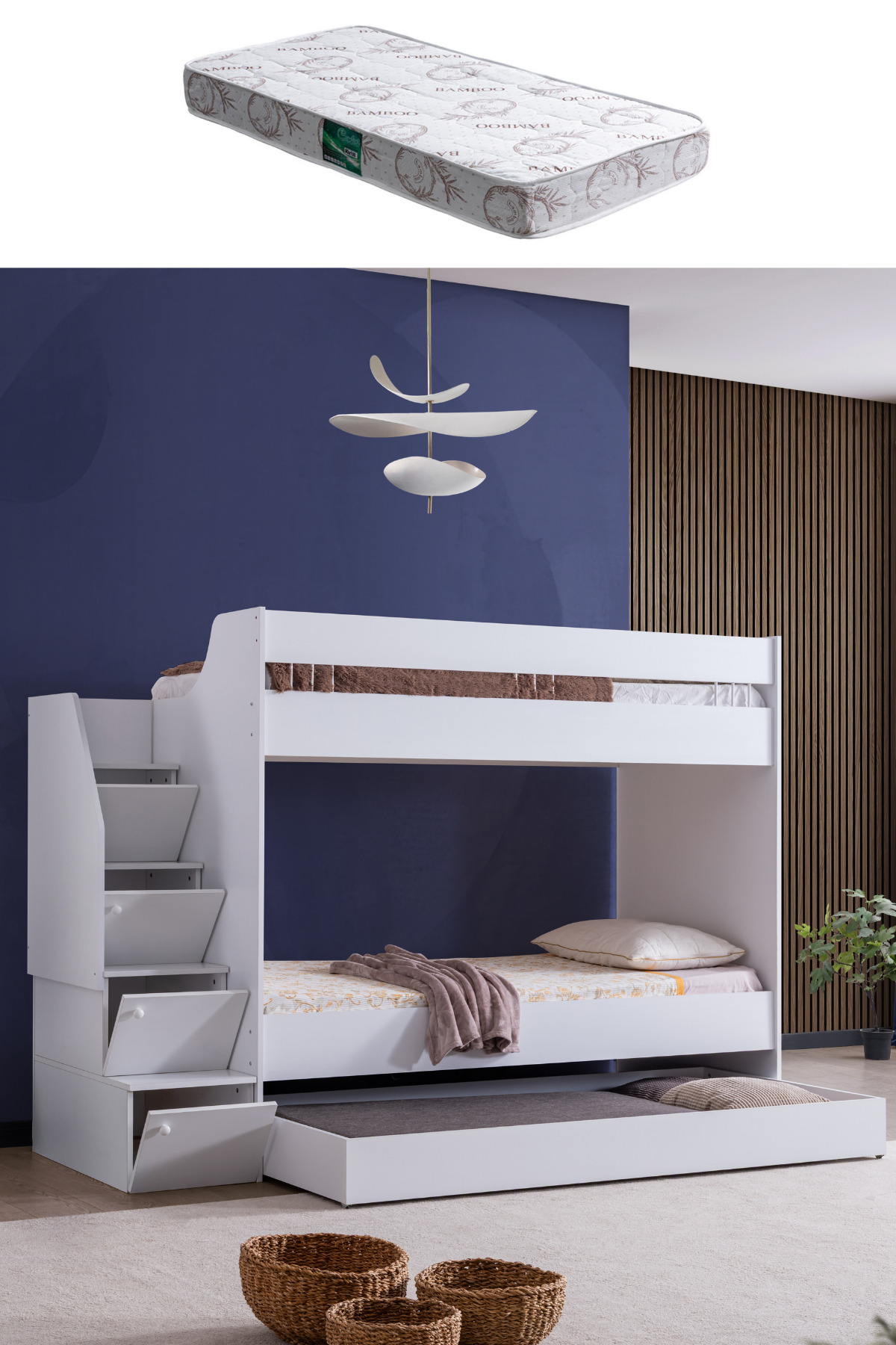 Setay Ranza, Martin Yavrulu Ranza - Beyaz 1 Adet Comfort Yatak