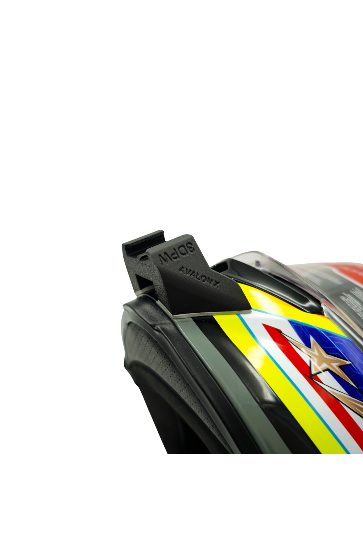 3DPW 3D PART WORKS Caberg Avalon X Kask uyumlu chinmount aksiyon kamera çene bağlantı aparatı seti