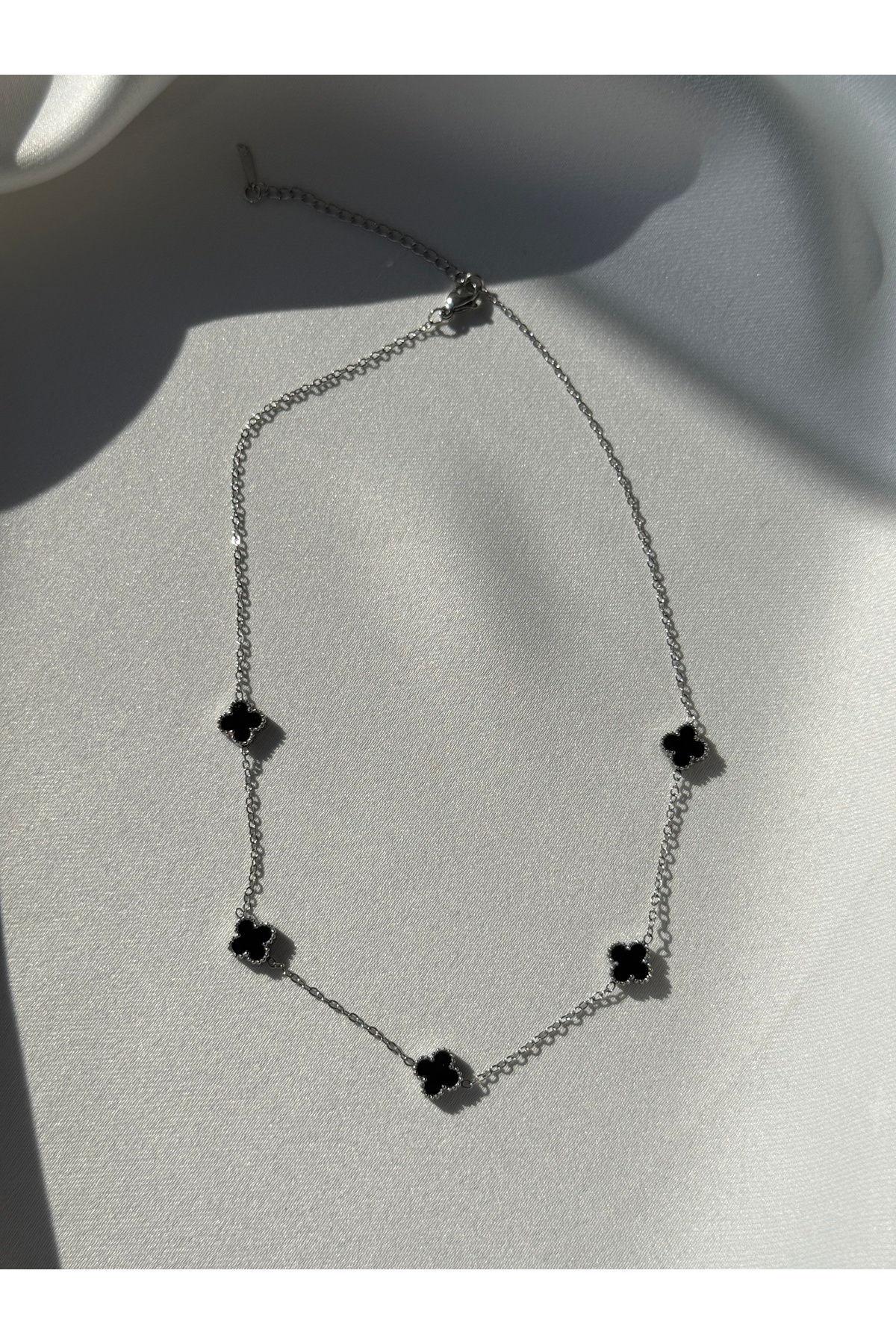 Dört Yaprak Kolye — Silver 3