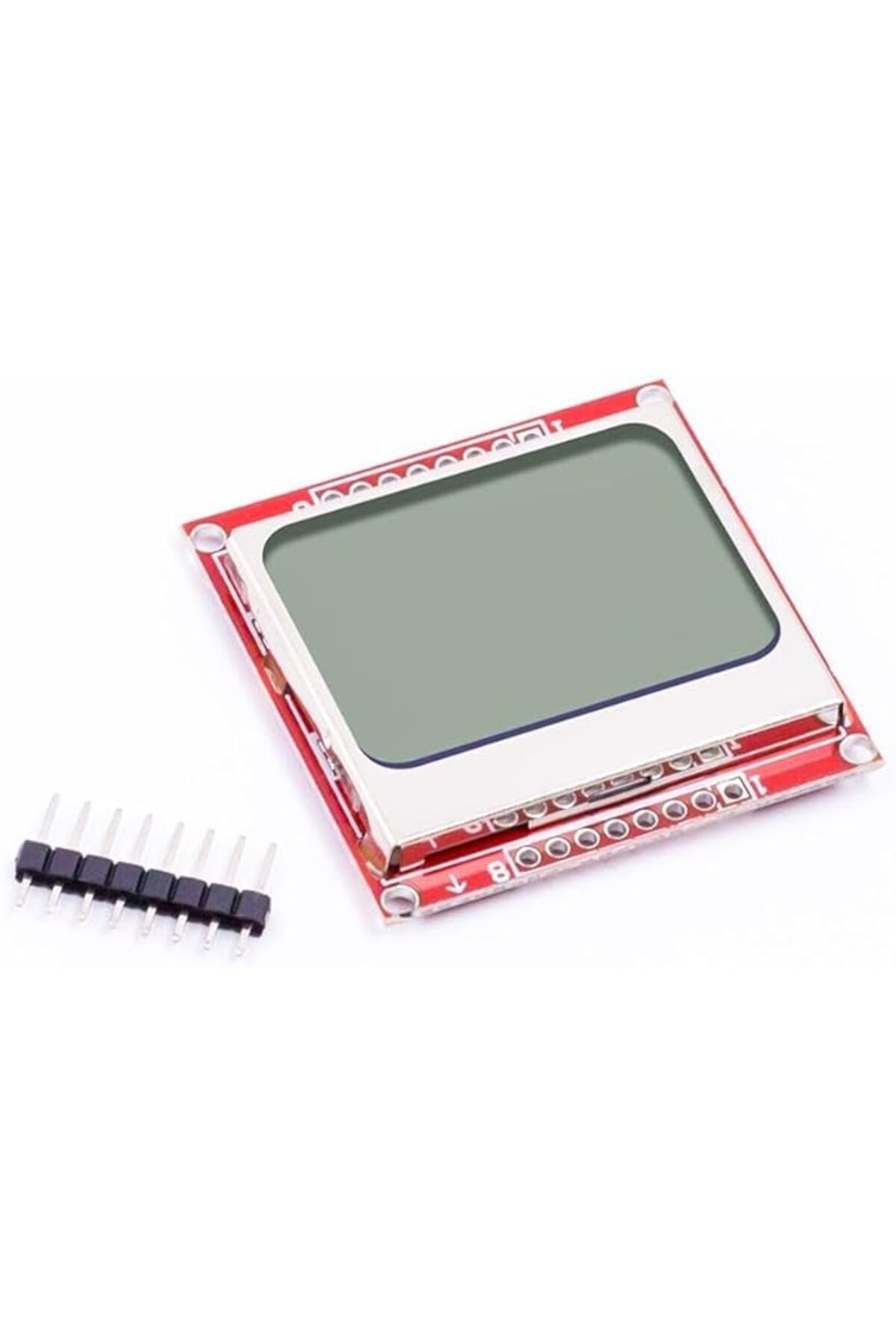 SoyluhanStore Robotik Kırmızı Nokia 5110 84x48 LCD