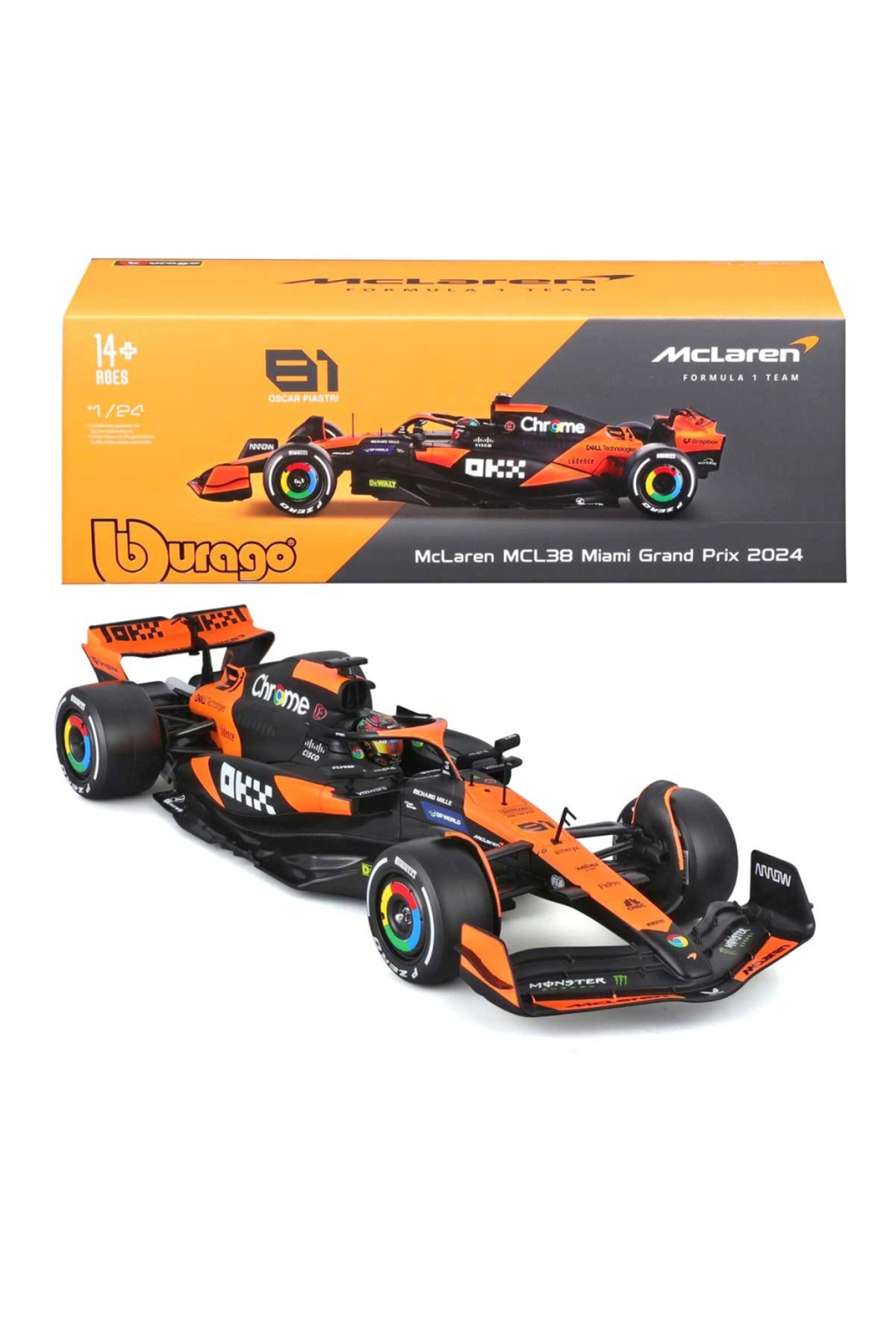 Skygo 1:24 MCL38 Miami Grand Prix