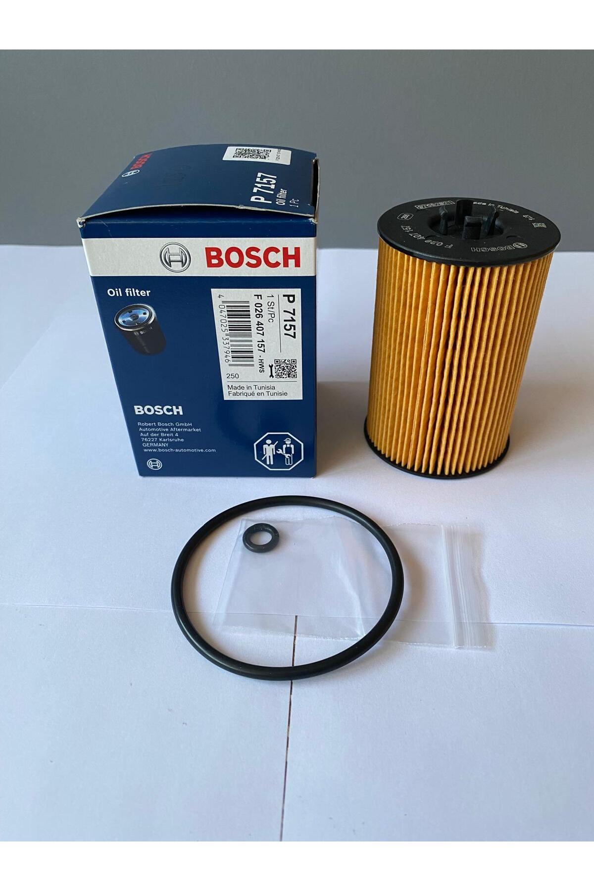 Bosch F026407157 Yağ Filtresi GOLF VII PASSAT A3 A4 A5 A6 Q3 Q5 LEON OCTAVIA 1.6 TDI 2.0 TDI 03N115562A