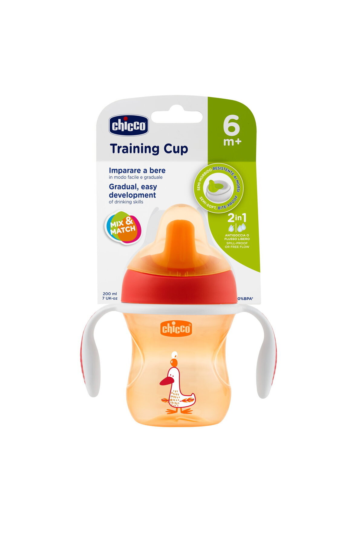 Chicco YUMUŞAK UÇLU GEÇİŞ BARDAĞI 6AY+ UNISEX fotoğrafı 4 (önizleme)