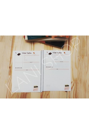 Lani Shop KİTAP ÖZET DEFTERİ - YETİŞKİNLERE ÖZEL SADE TASARIMLI