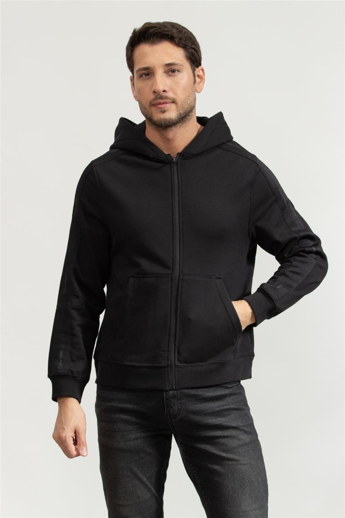 کلوین کلاین سویشرت زیپ‌دار مردانه