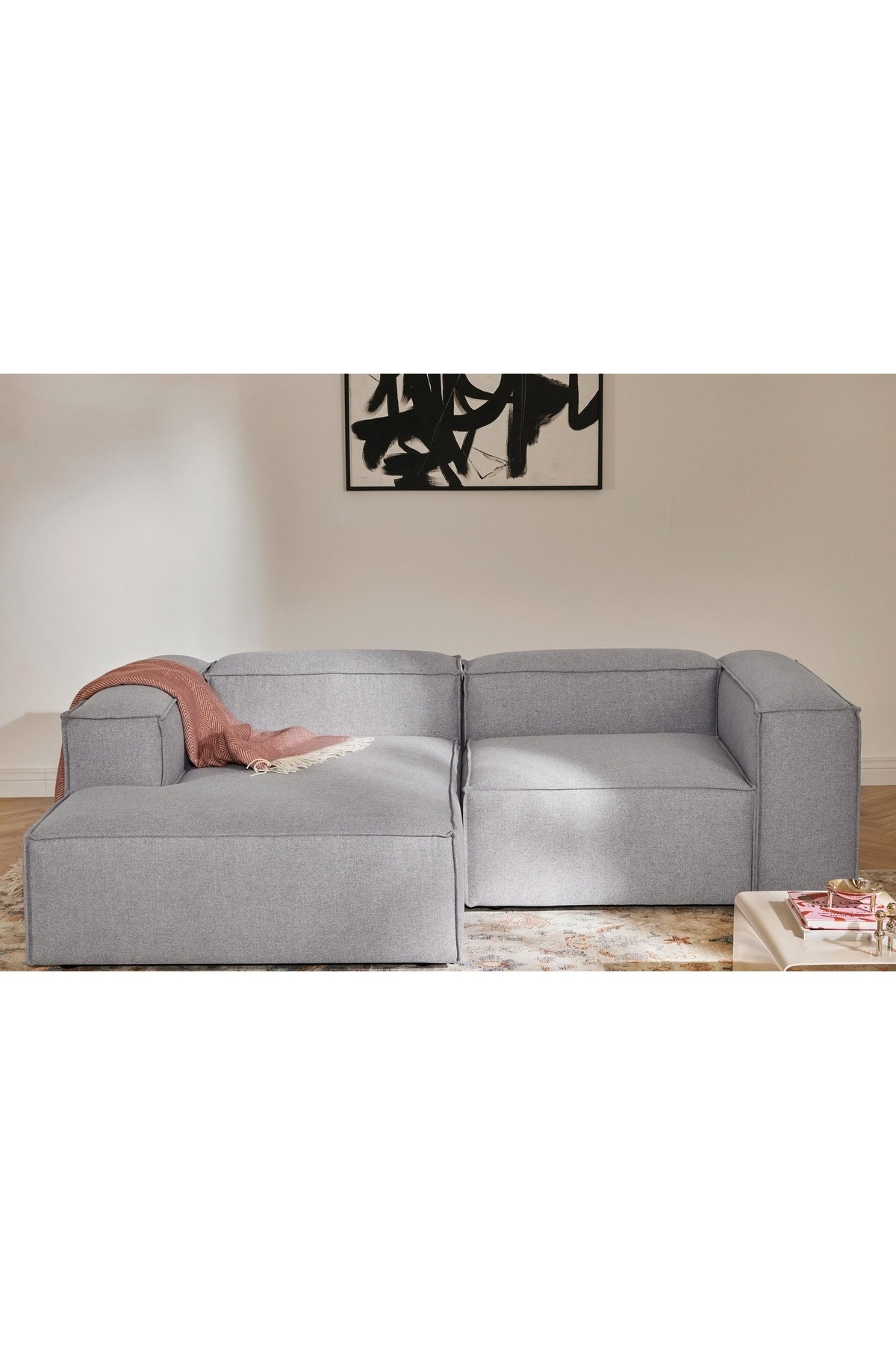 Vivense LENA MİNİ KÖŞE KOLTUK, SOL KÖŞE, ANTRASİT