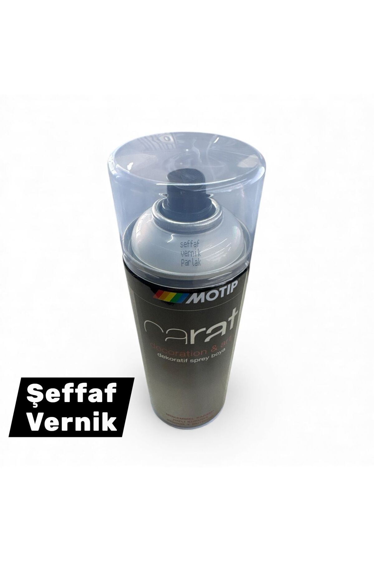 Şeffaf Parlak Vernik Sprey – Koruyucu Üst Katman, Çizilme ve Solma Önleyici 400ml