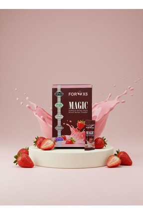 FORX5 Magic Çilek Aromalı – İştah Açıcı & Destek – Orijinal Hologramlı