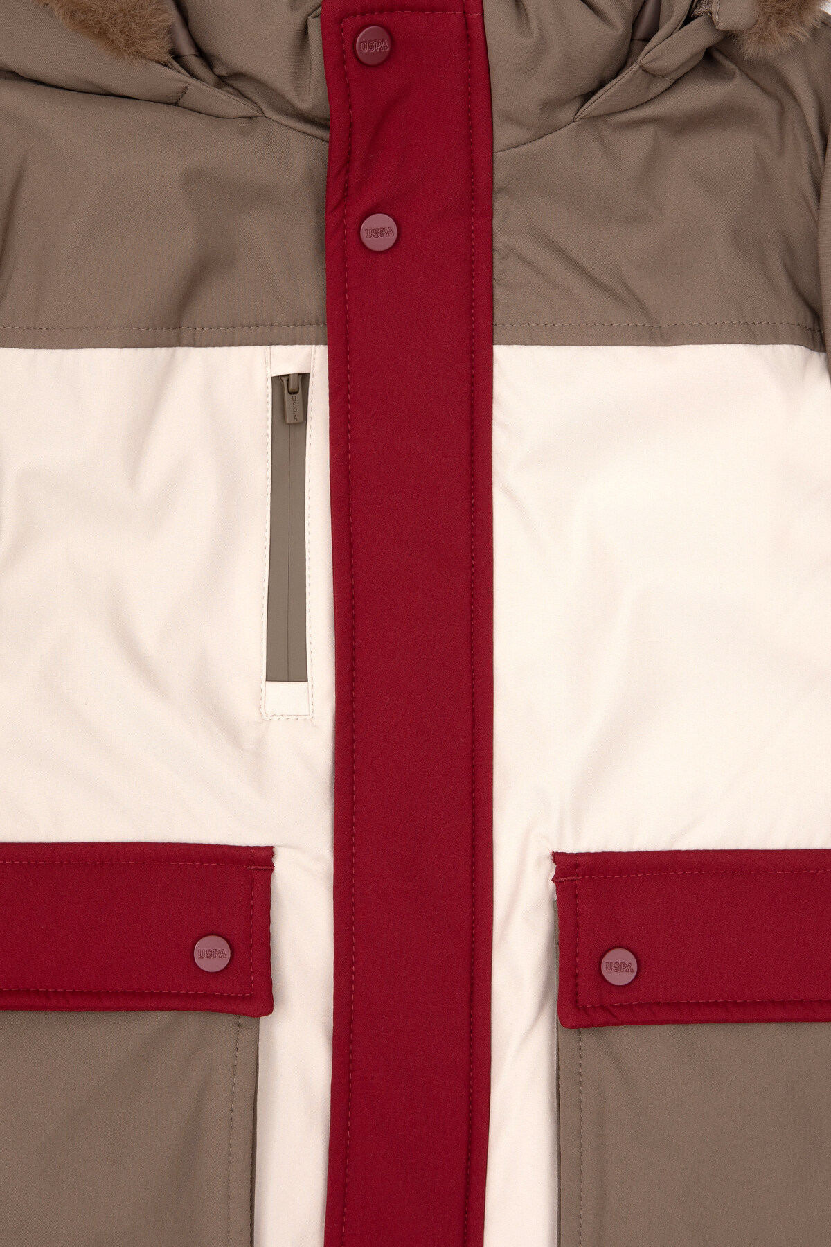 U.S. Polo Assn. Erkek Çocuk Haki Kaban 50310541-VR027 fotoğrafı 4 (önizleme)