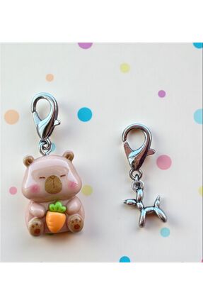 KITT stores Capybara ve Dostu Ayakkabı Süsü ve Charmı