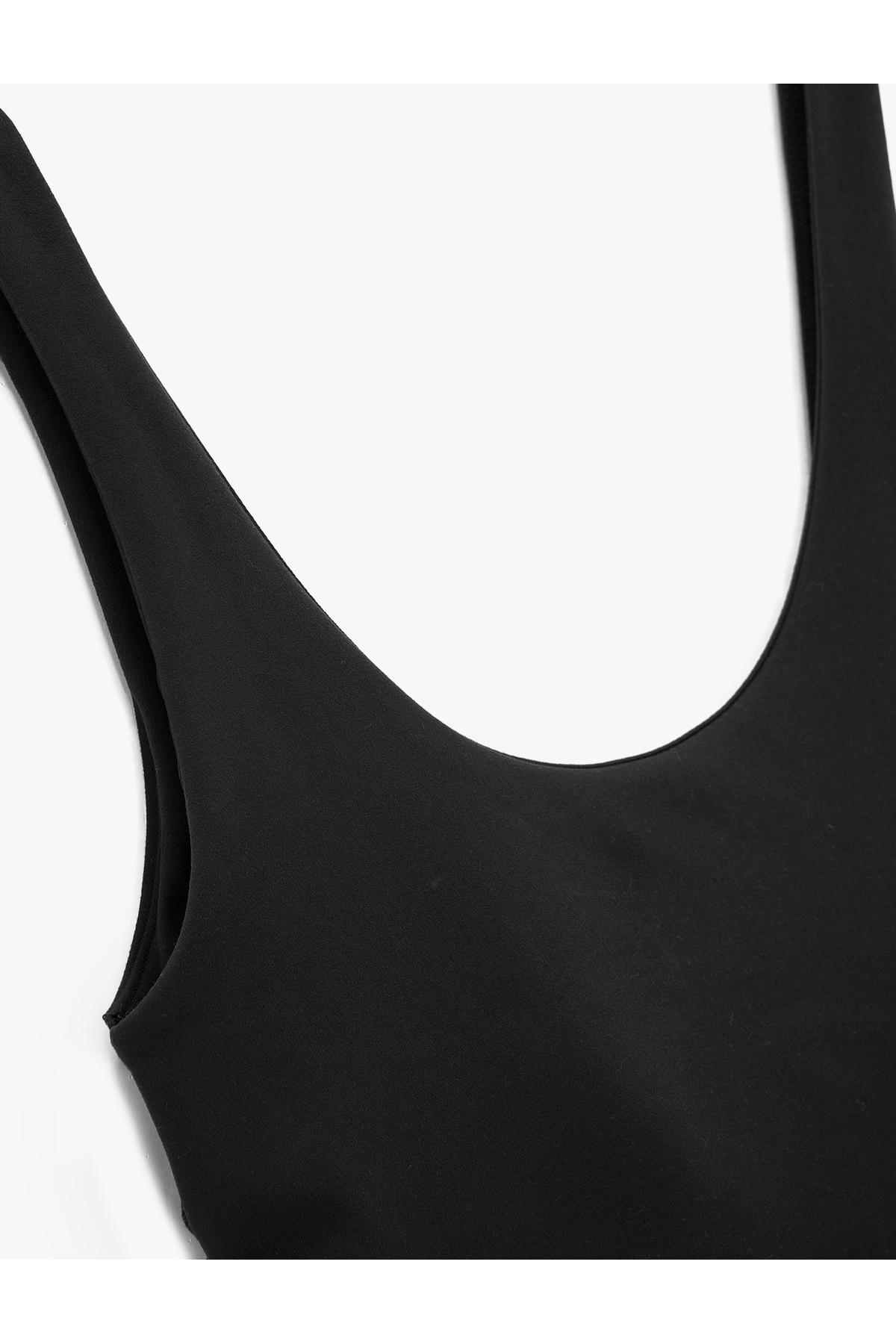 Koton Slim Fit Kolsuz U Yaka Sporcu Sütyeni görsel 5