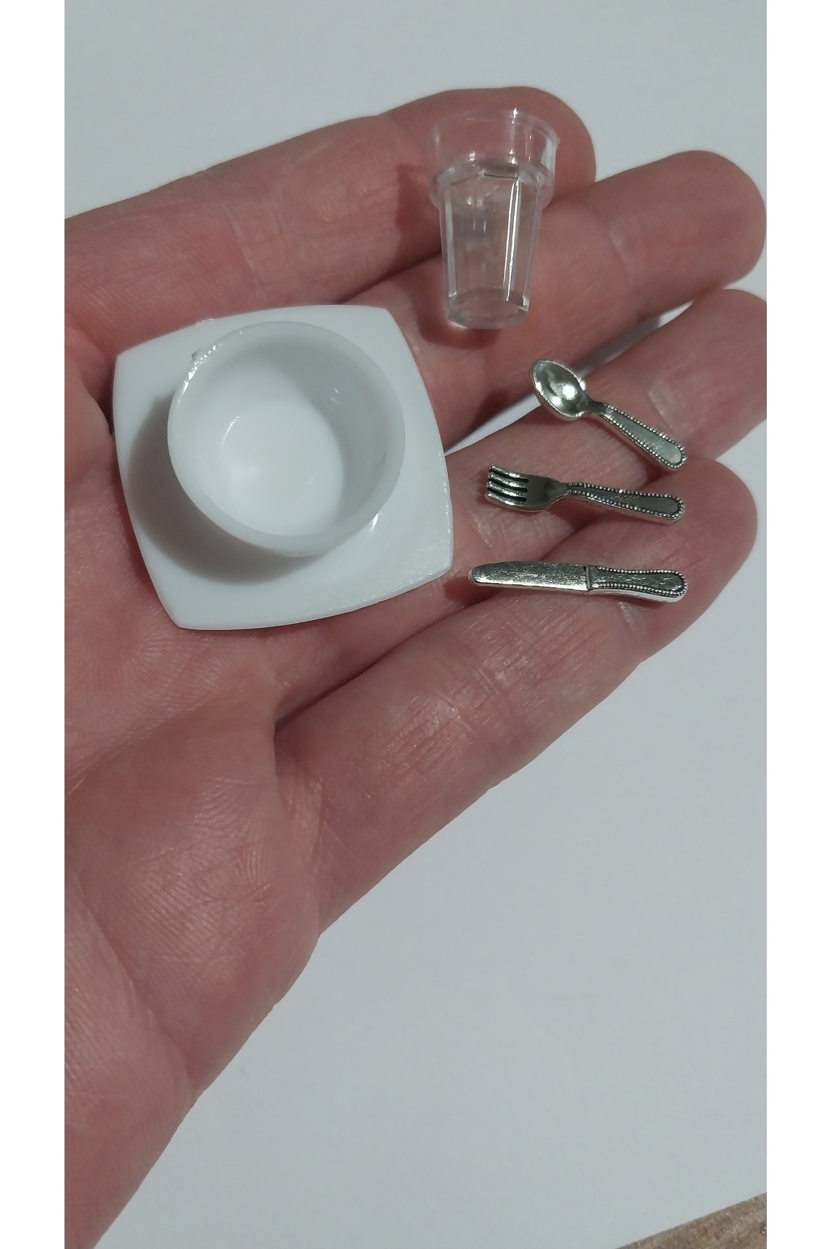 SYLVANIAN FAMILIES El yapımı minyatür servis set