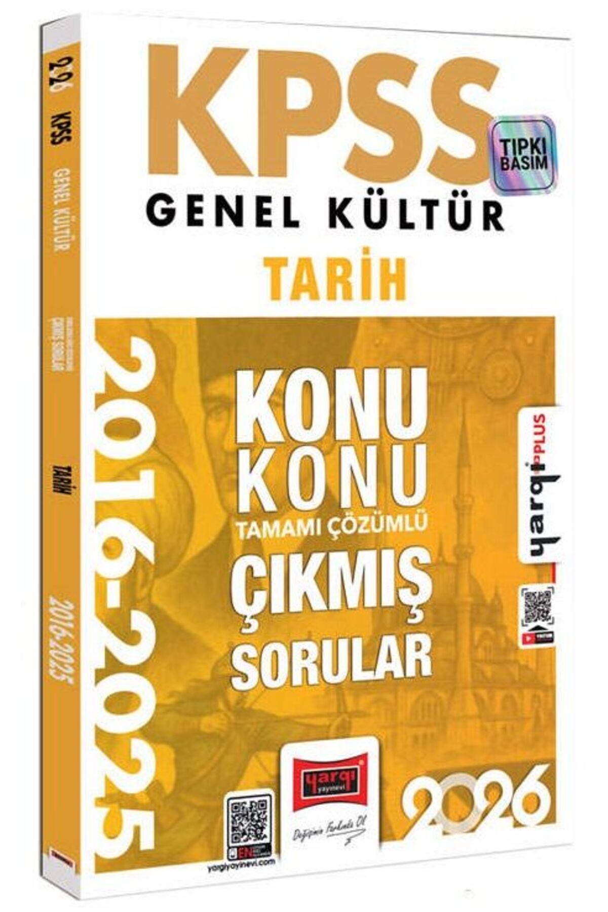 Yargı Yayınları Yargı 2026 KPSS Tarih Çıkmış Sorular 2016-2025 Konu Konu Çözümlü - Fiyatı, Yorumları