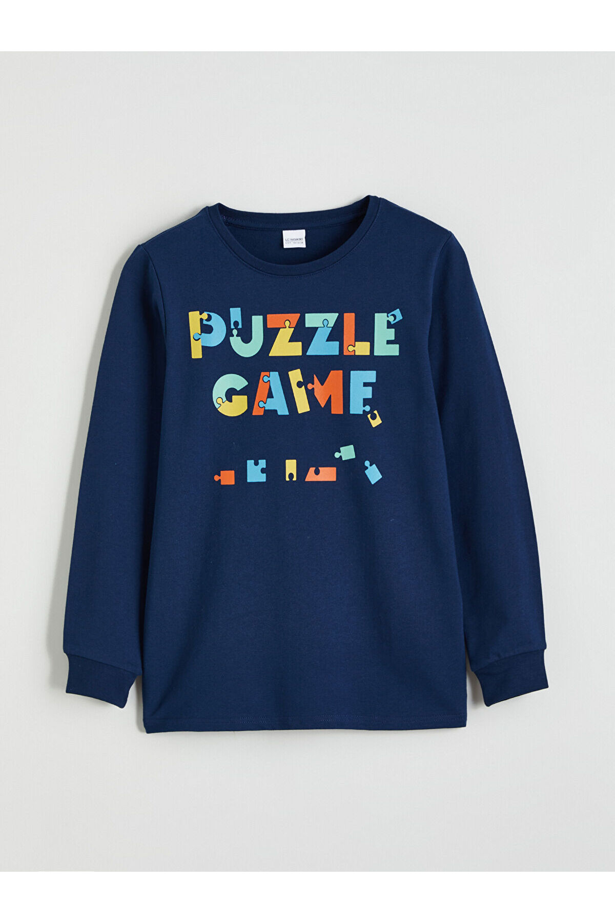 LC Waikiki Bisiklet Yaka Baskılı Erkek Çocuk Pijama fotoğrafı 2 (önizleme)