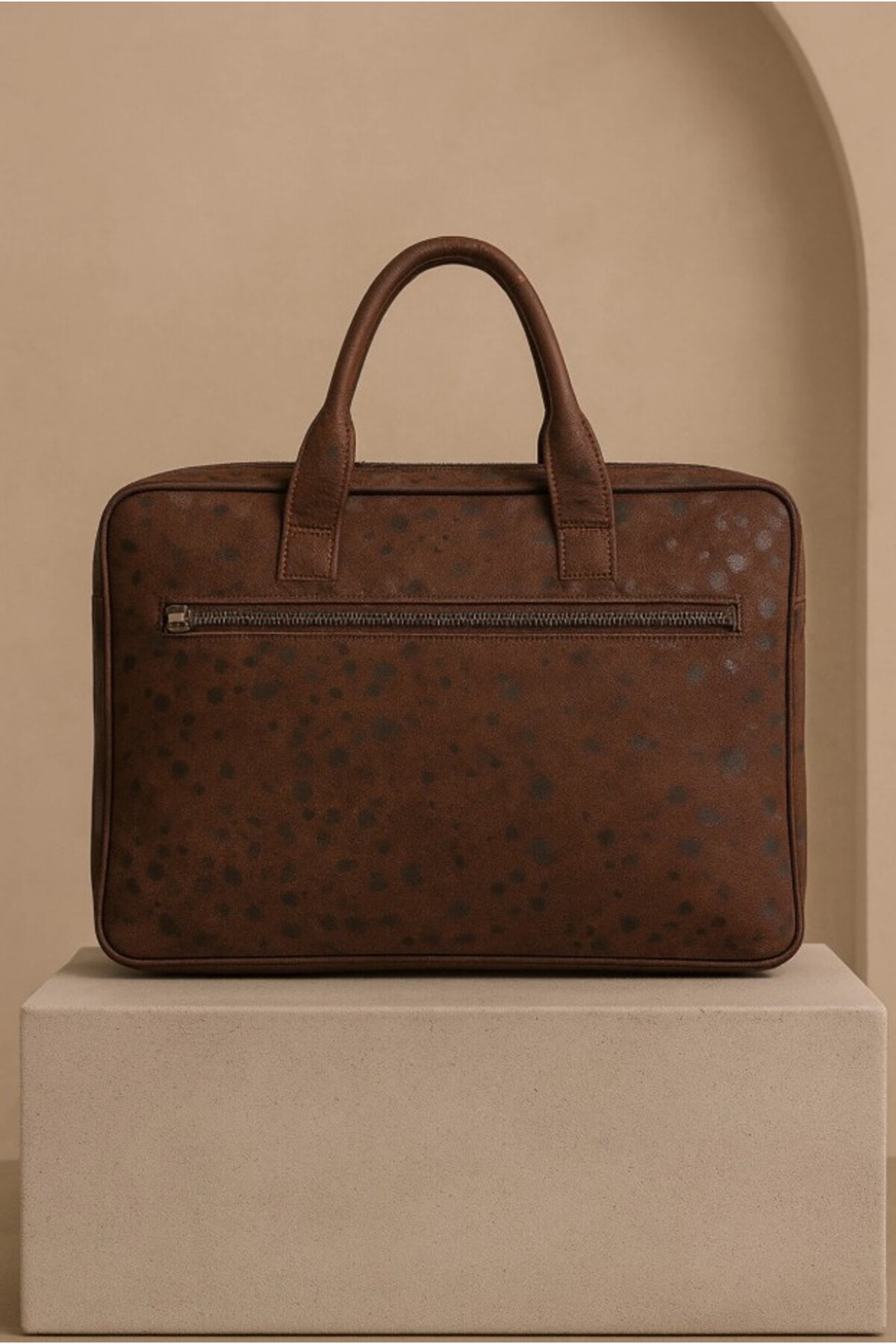 HMO Store  Hakiki Deri Özel Tasarım Premium Laptop Evrak Çantası - Görsel 2