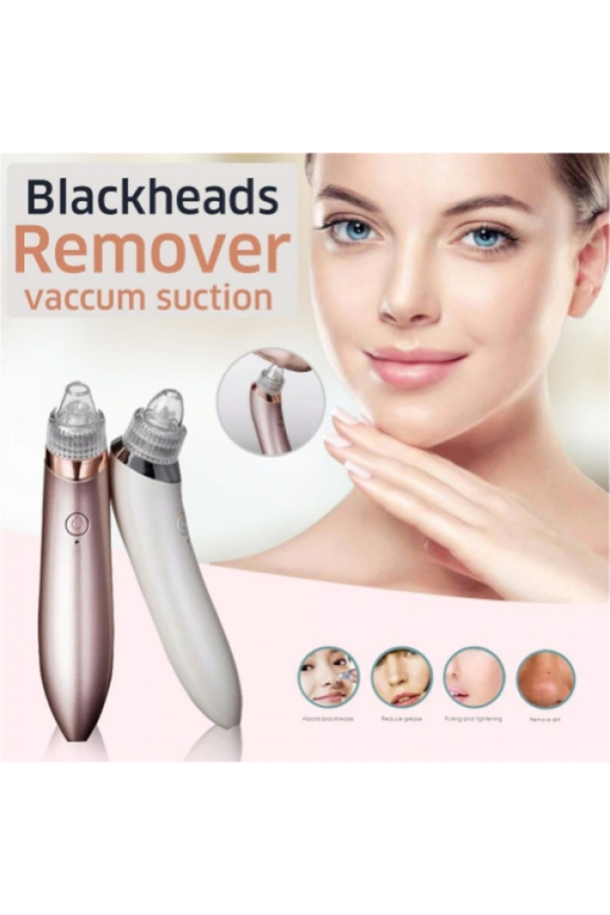 Go İthalat Siyah Nokta Akne Cilt Temizleme Aleti