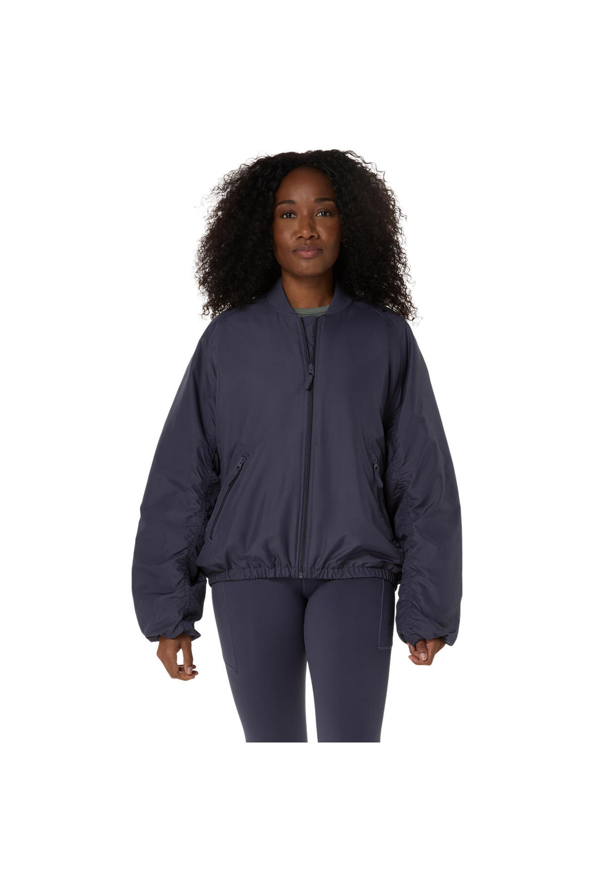 Asics NAGINO LIGHT INSULATION JACKET Kadın Dark Purple Ceket