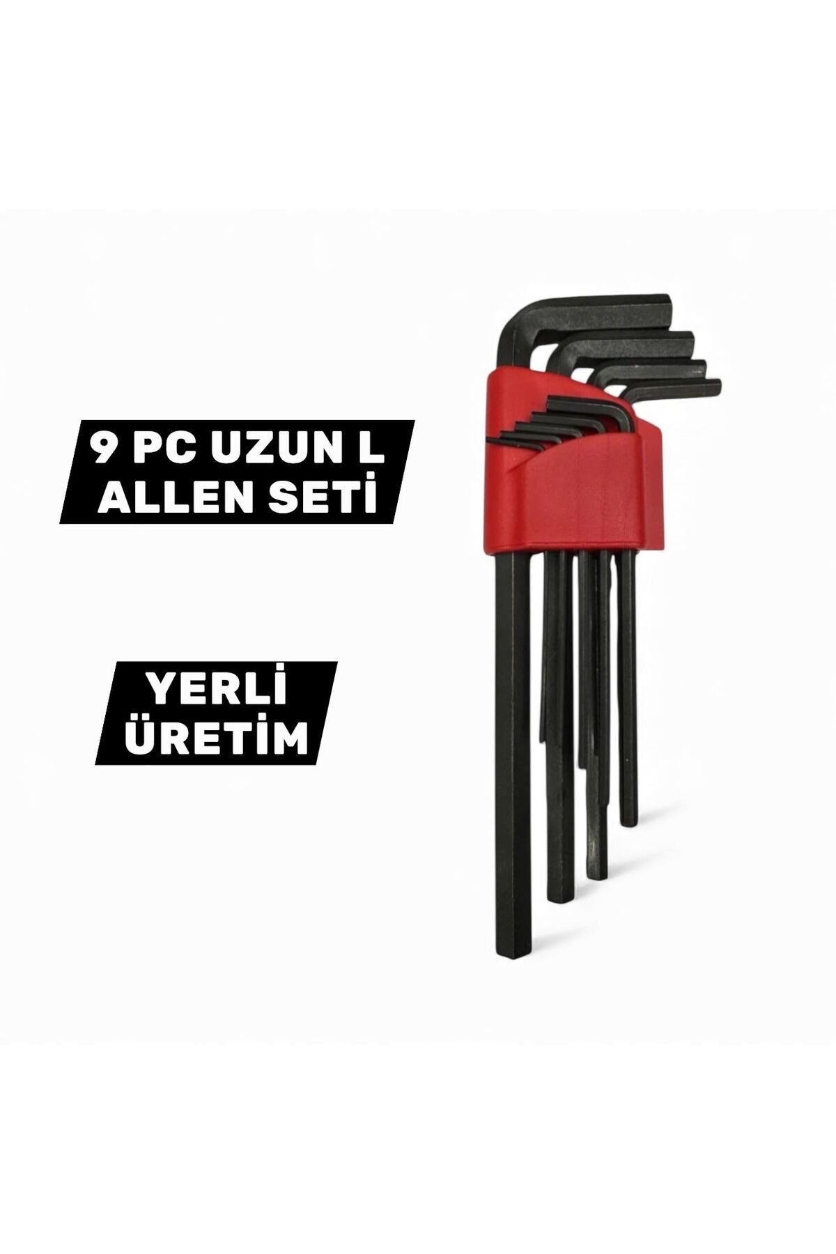 Uzun L Allen Takımı 9 Parça L Alyan Seti