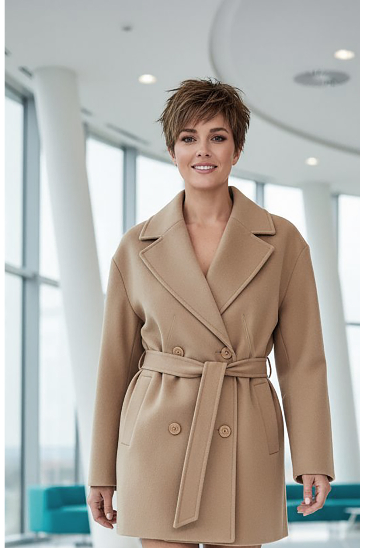 dml giyim Dört cep kaşe kaban