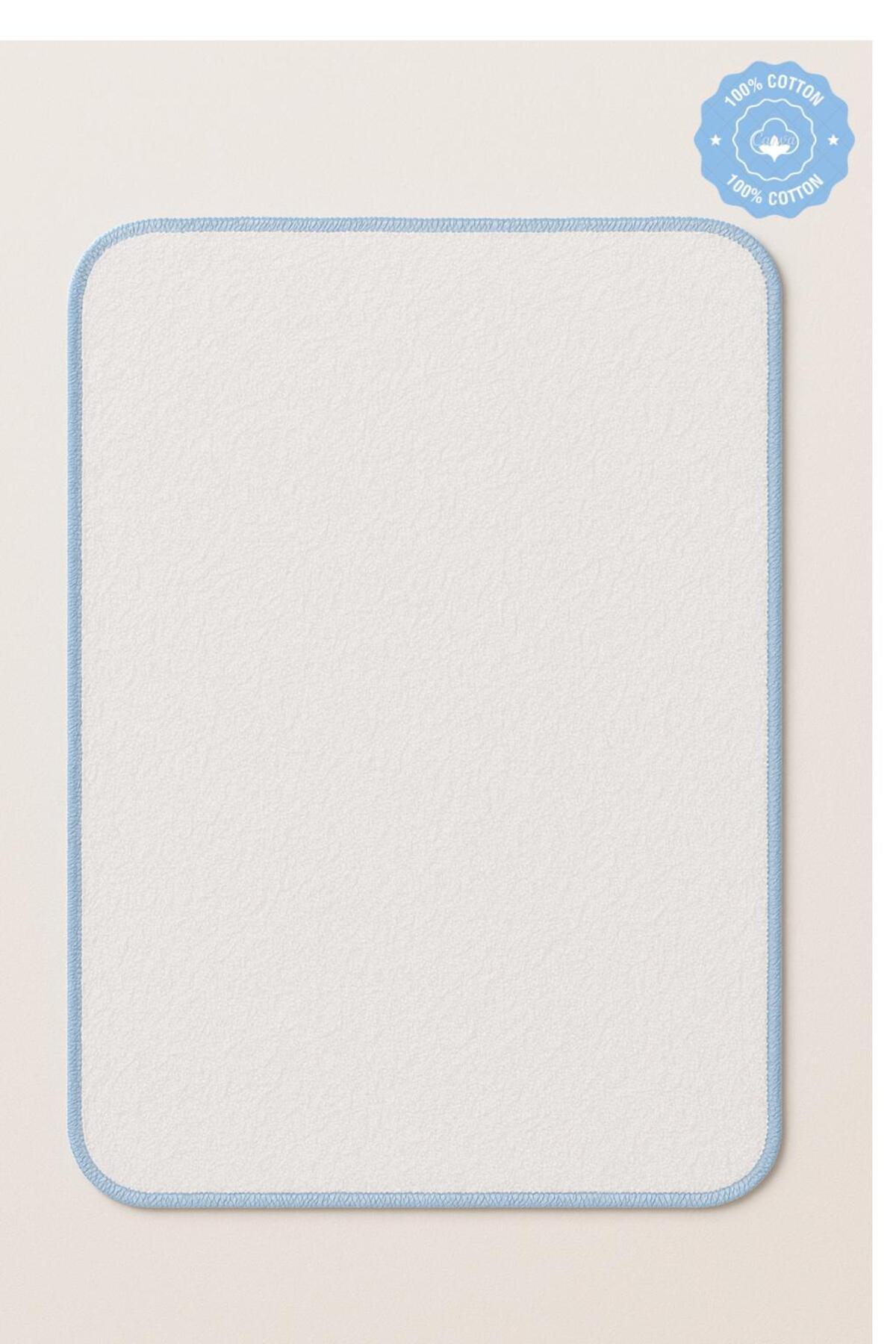 kidszone 6 Lı Bebek Ve Çocuk Sırt Havlusu Kız-Erkek Bebek Ter Bezi %100 Pamuk (28x20 CM) fotoğrafı 2 (önizleme)