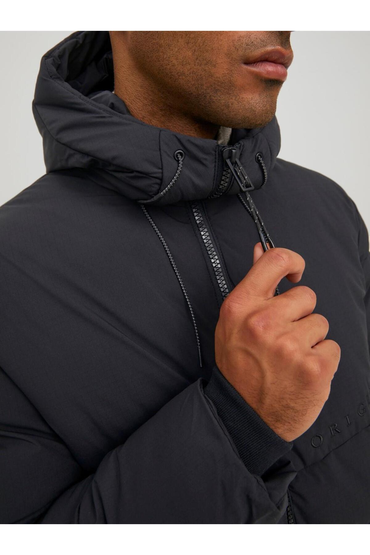 پالتو مردانه راسته آستین استاندارد | جک اند جونز Jack & Jones 12215130-1 - تصویر 3
