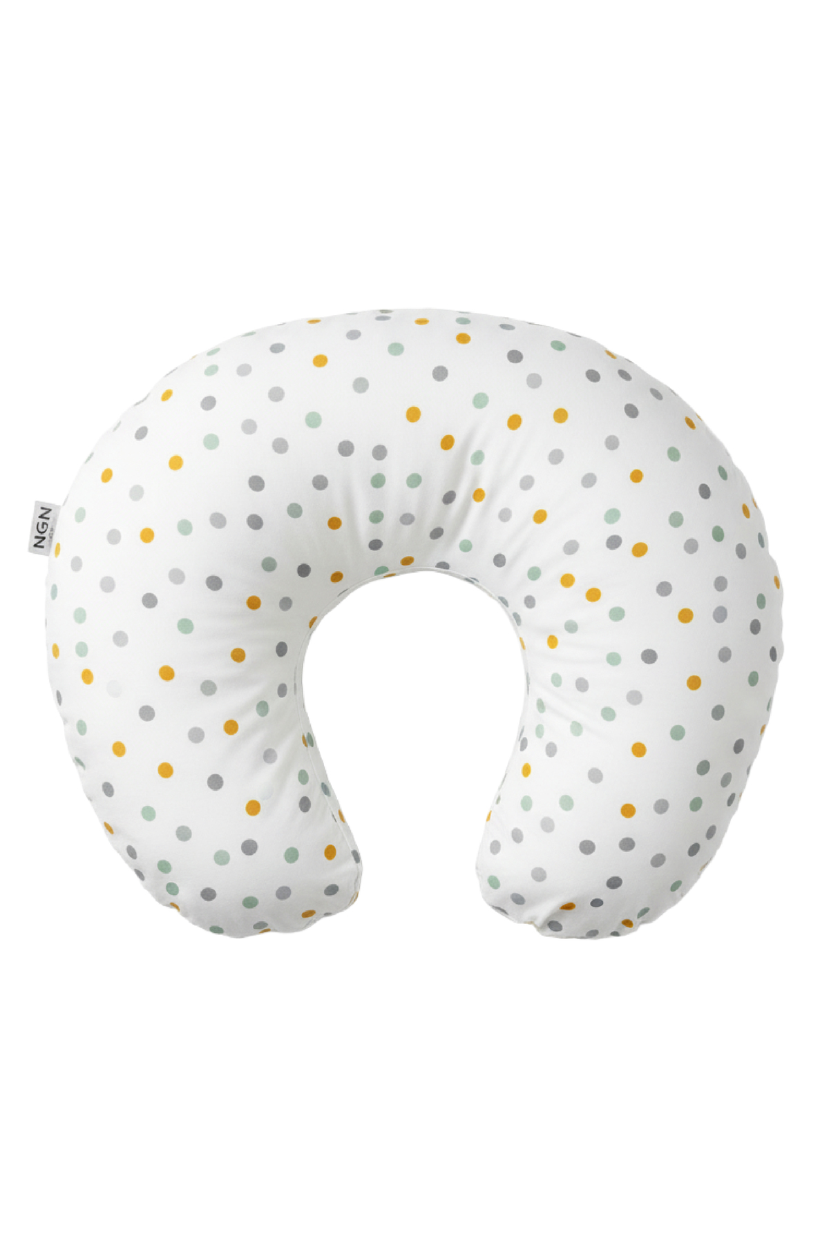 ngn collection Emzirme Yastığı, Yıkanabilir Fermuarlı Bebek Destek Minderi, Büyük Boy Pamuk Puantiye Hamile Destek fotoğrafı 2 (önizleme)