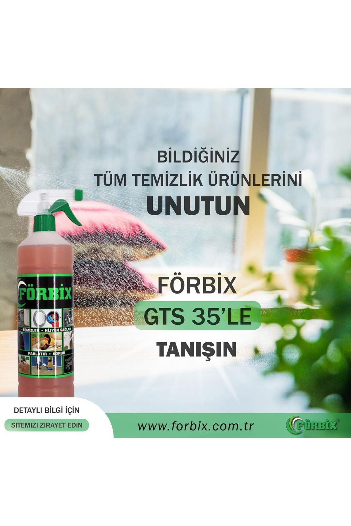 FÖRBİX Forbix Gts 35 / Çok Amaçlı Temizleyici – 5 Adet - Fiyatı