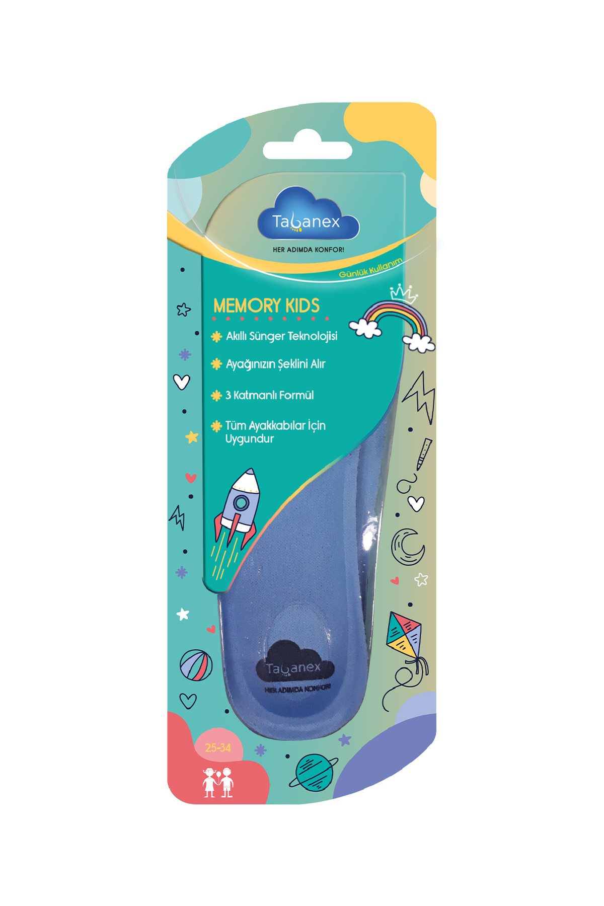 TABANEX Memory Comfort Tabanlık - Çocuk